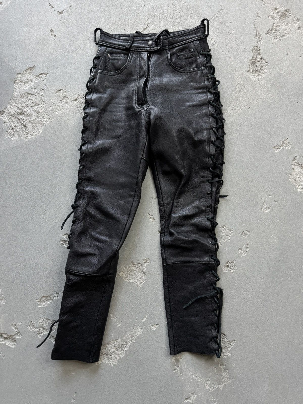 Genuine Leather × Hein Gericke × Vintage Vintage Hein Gericke Leather Pants 90s Playboi Carti Size US 34 / EU 50 - 3 Thumbnail