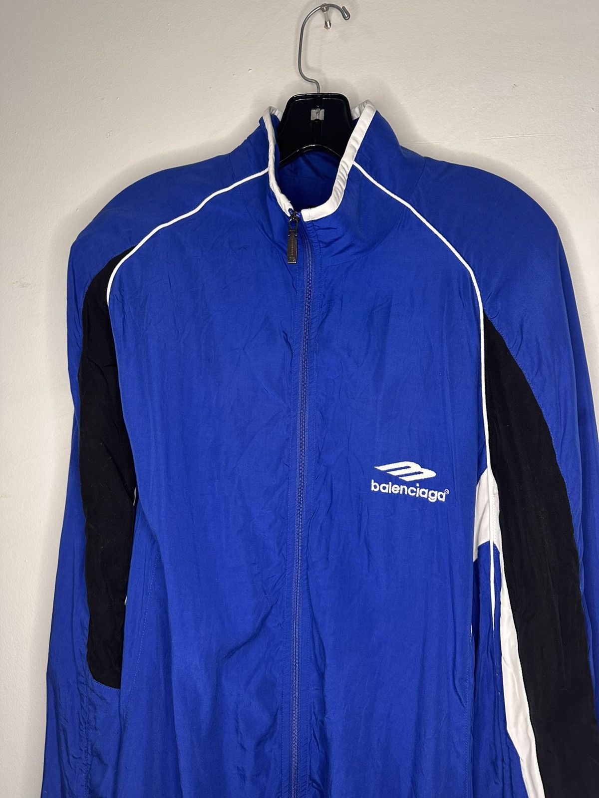 Balenciaga Balenciaga Unifit Tracksuit Shirt Size US XL / EU 56 / 4 - 1 Thumbnail