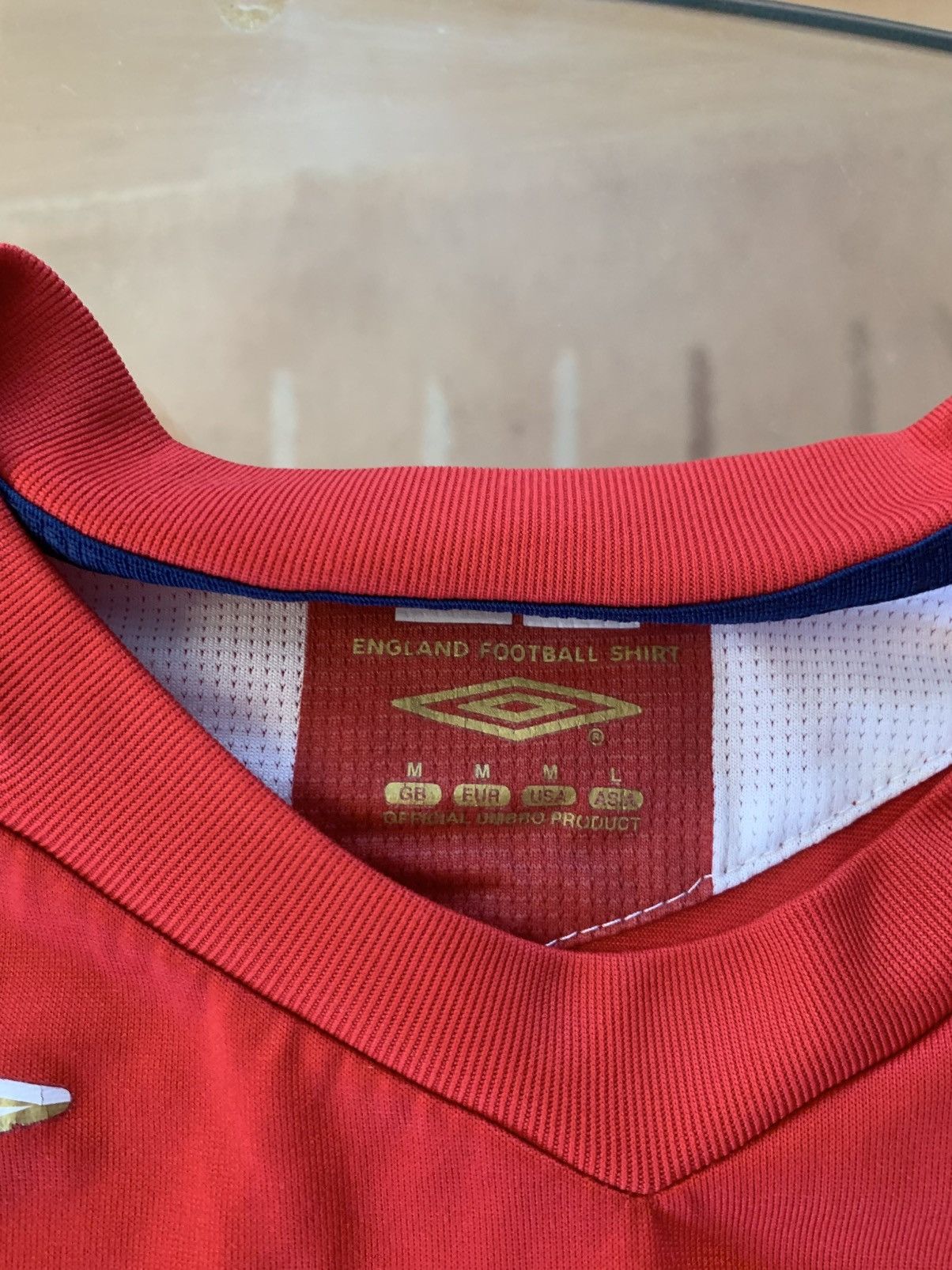 Umbro Umbro England National Team 2006 Jersey Size US M / EU 48-50 / 2 - 3 Thumbnail