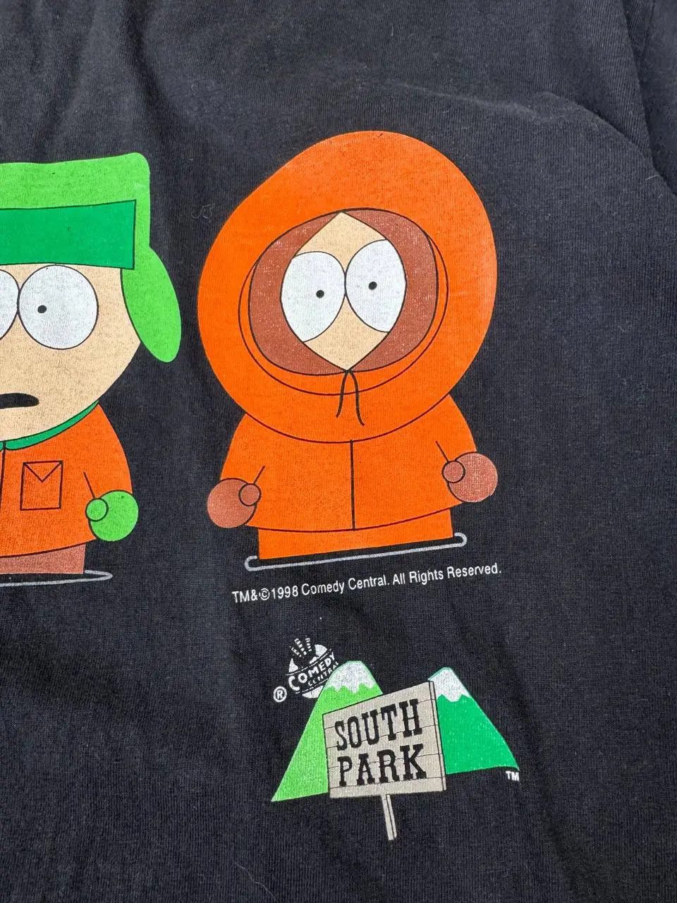 Cartoon Network Vintage South Park 1998 T-Shirt Cartoon Network Humor Movie Size US XL / EU 56 / 4 - 5 Thumbnail