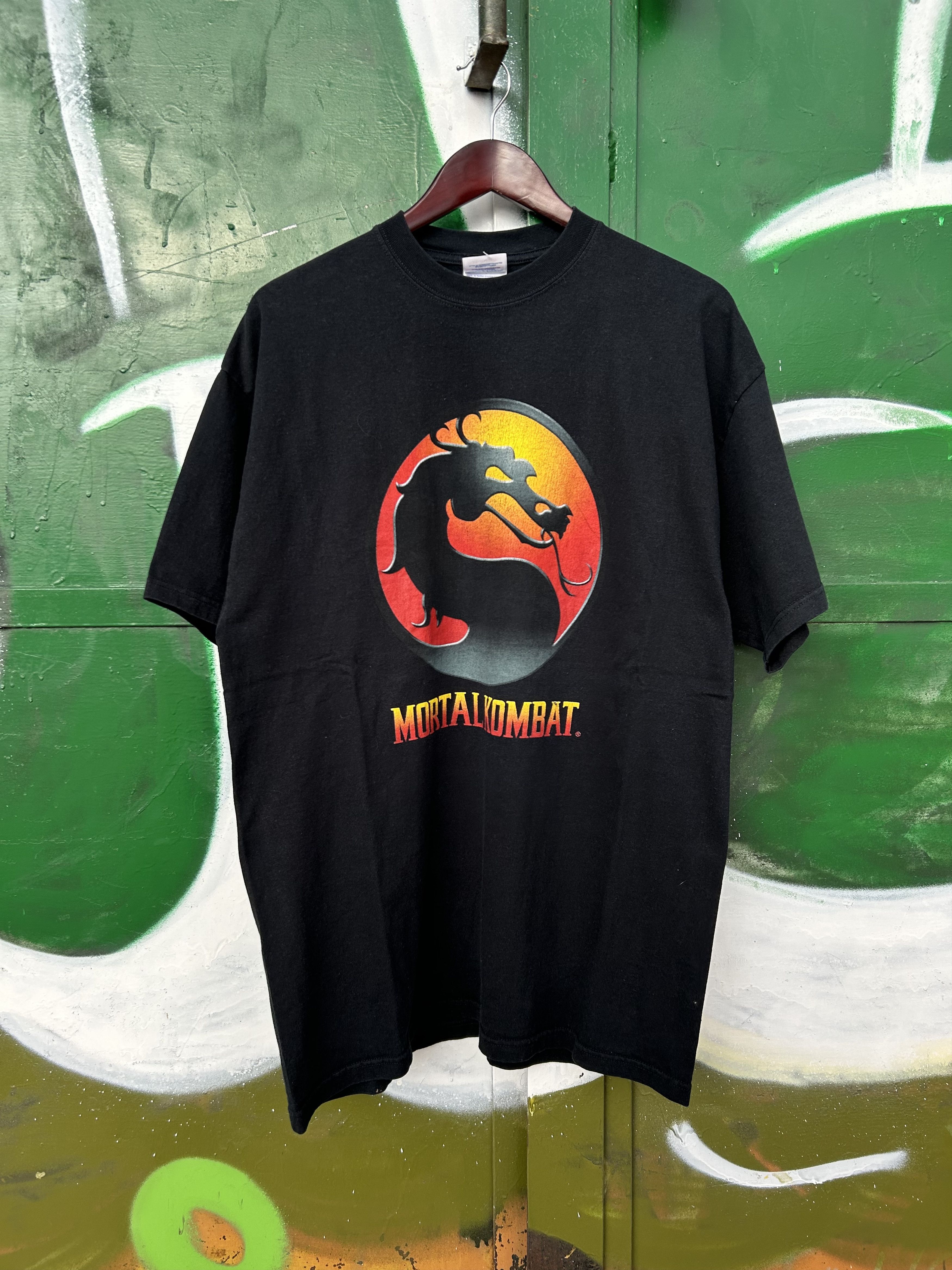 Vintage Mortal Kombat Video Game Promo Tshirt 🐉 Size US XL / EU 56 / 4 - 1 Thumbnail