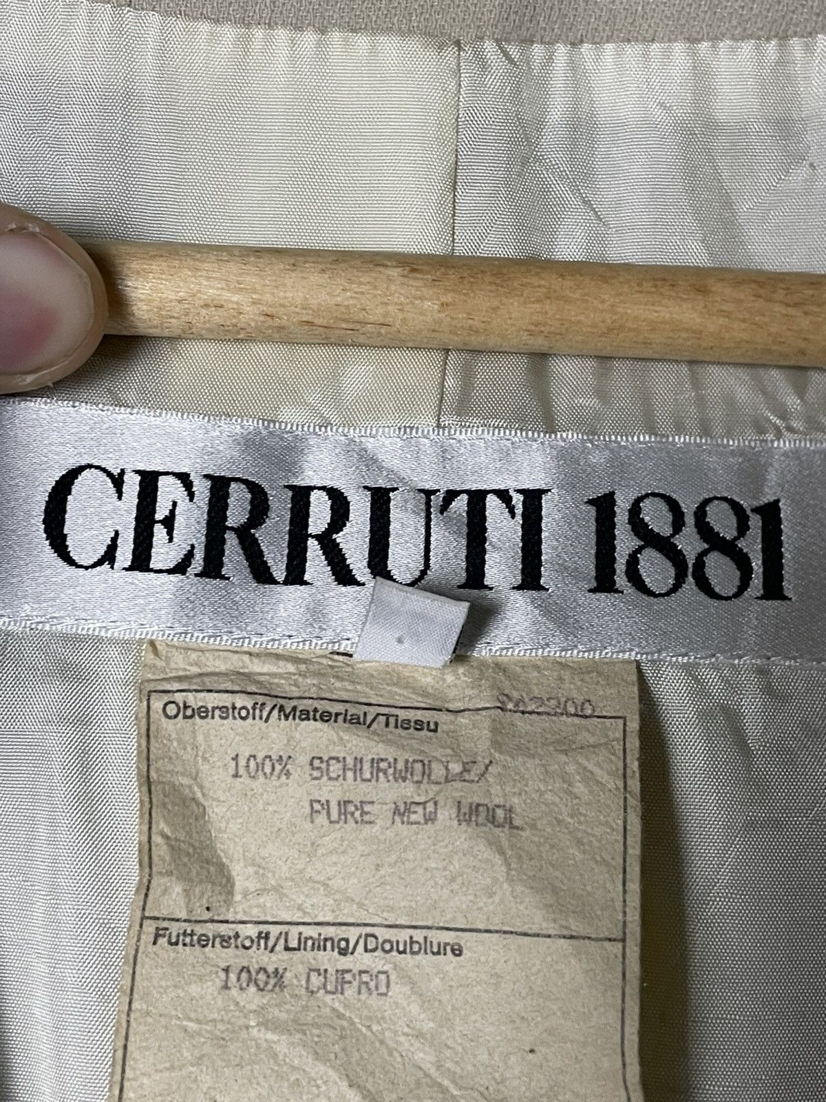 Cerruti 1881 × Designer × Vintage Cerruti 1881 Button Blazer (54) Size US XXS / EU 40 - 12 Thumbnail