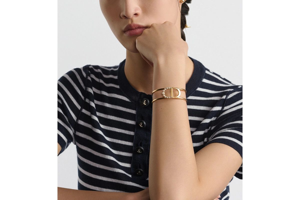 Dior o1bcso1str0126 Size:OS/30 Montaine Bangle in Golden Size ONE SIZE - 5 Thumbnail