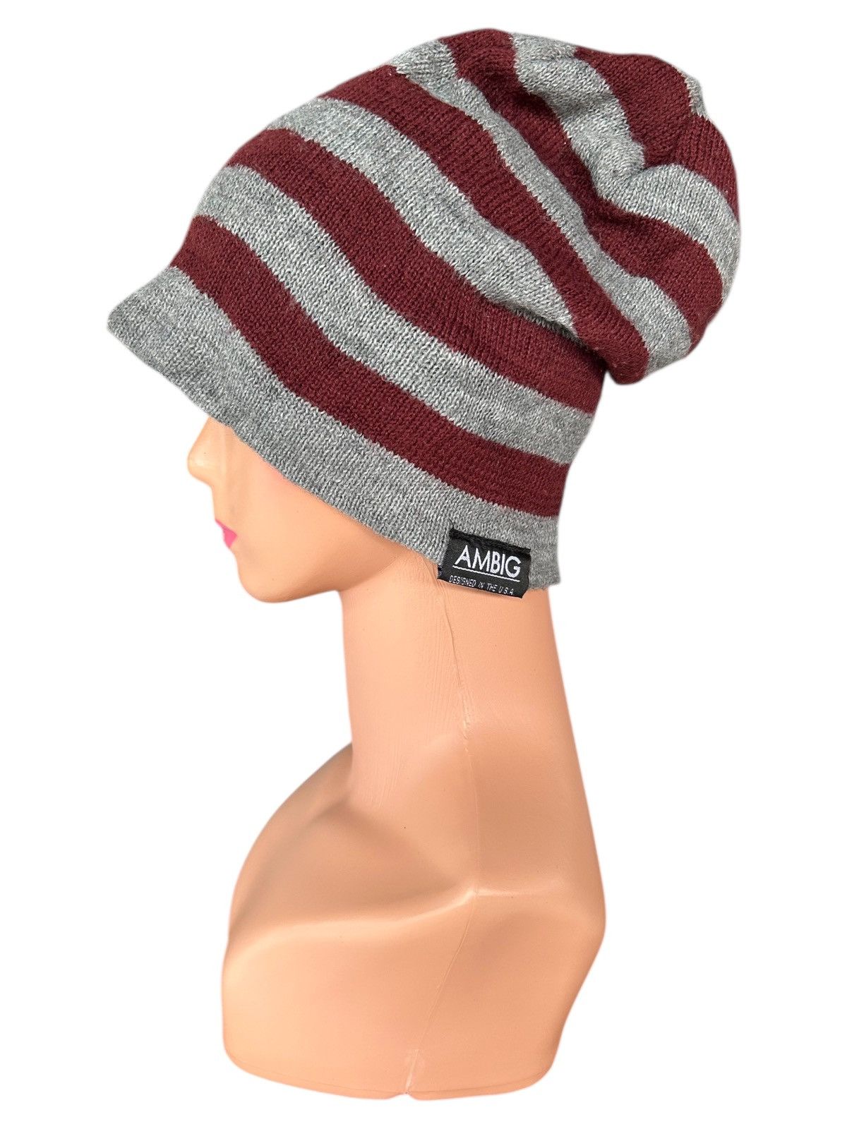 Japanese Brand × Kapital × Vintage Stripe Japanese Style Beanie Hats Size ONE SIZE - 1 Thumbnail