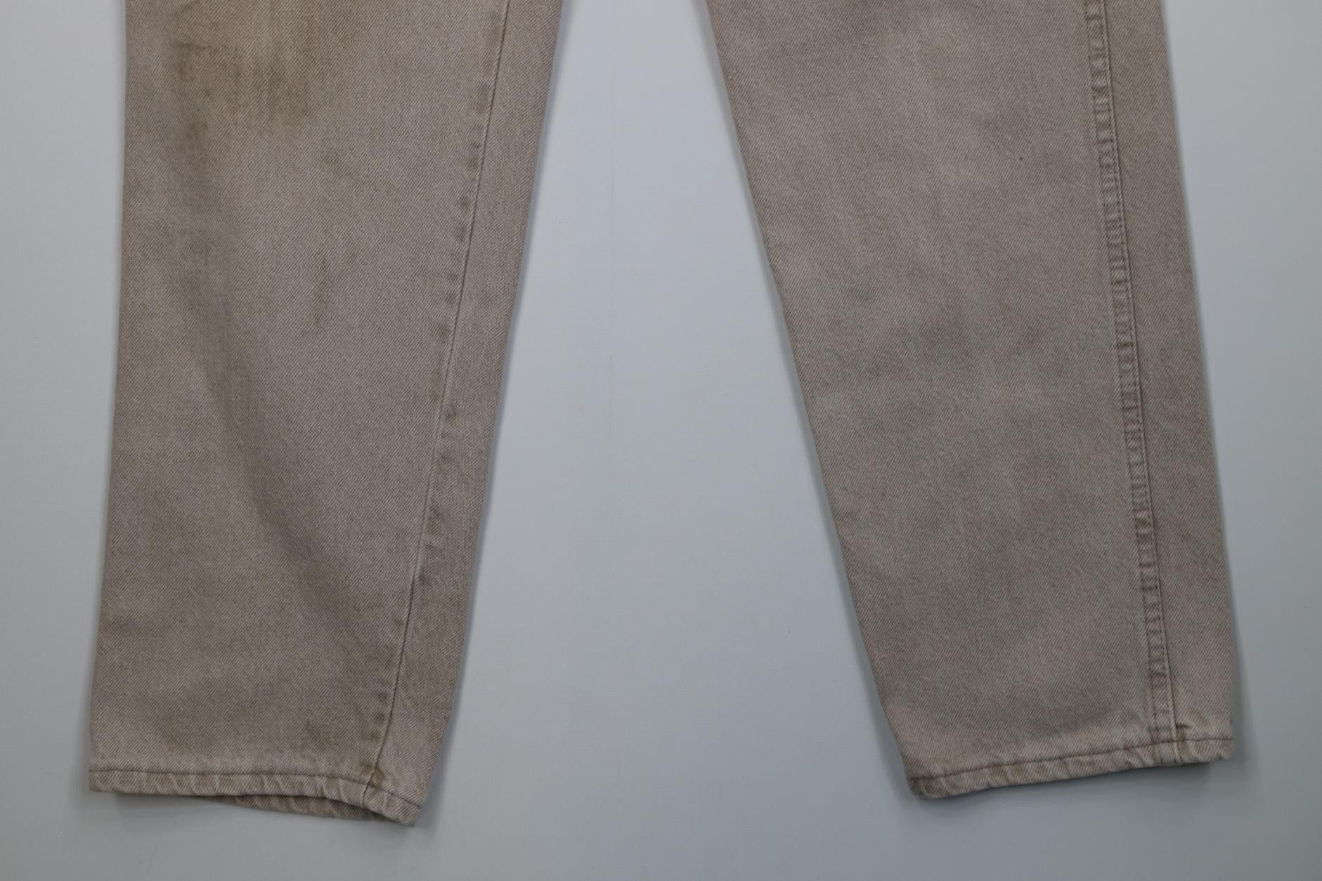 Wrangler Vintage 90s Wrangler Straight Leg Denim Jeans Beige USA Size US 32 / EU 48 - 4 Thumbnail