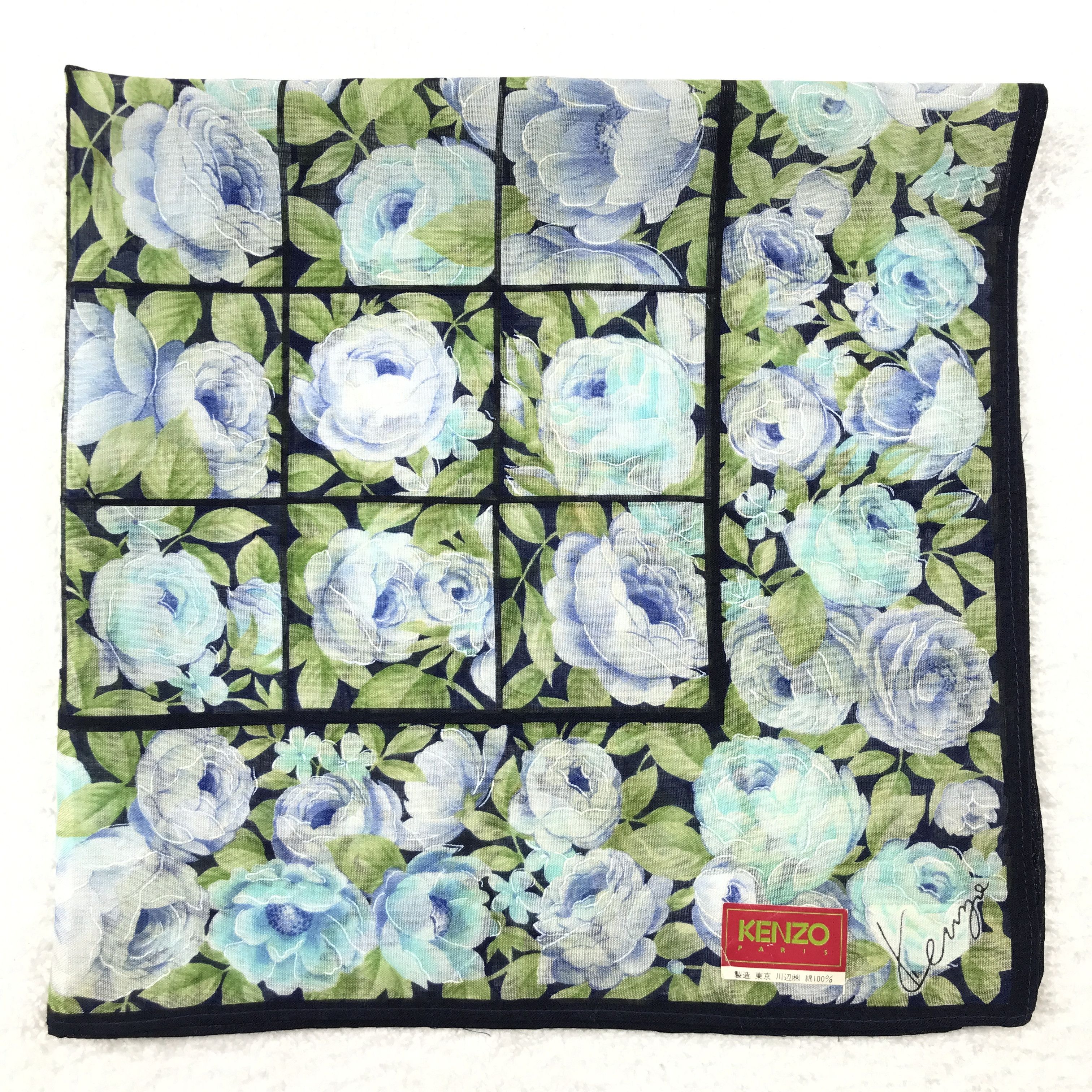Japanese Brand × Kenzo × Vintage Vintage Kenzo Bandana Neckerchief Handkerchief Size ONE SIZE - 2 Thumbnail
