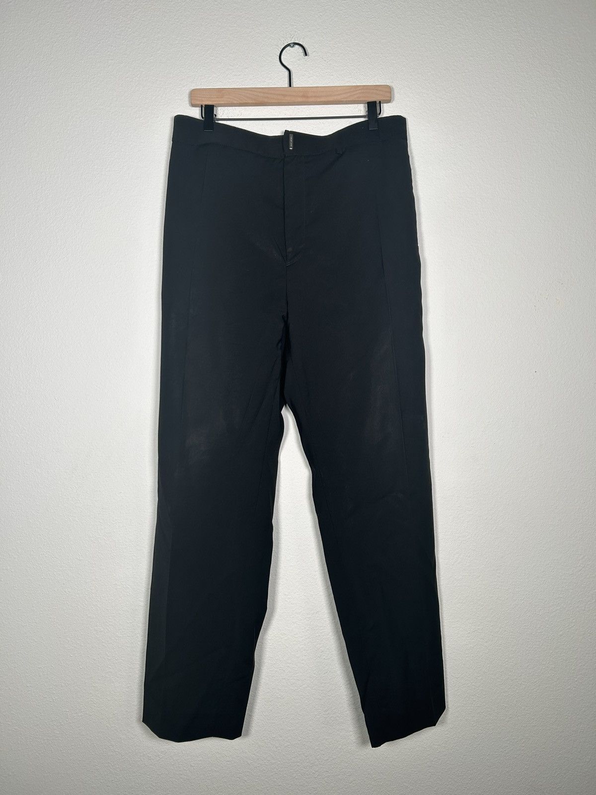 image of Givenchy ‘20 Essential Tapered Wool Trousers in Black, Men's (Size 34)