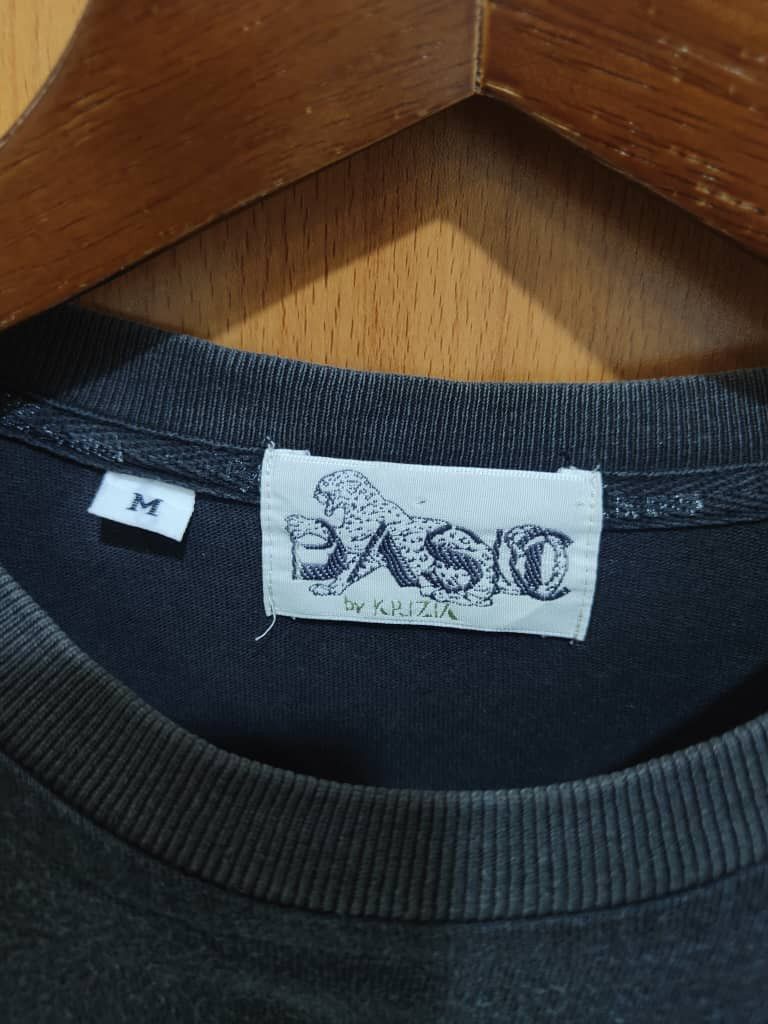 Krizia Uomo Vintage basic by krizia t shirt tiger Size US L / EU 52-54 / 3 - 4 Thumbnail