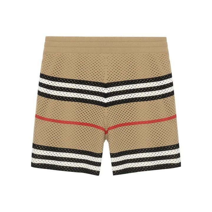 Burberry Burberry Colorblock Striped Casual Shorts for Men Size US 27 - 1 Thumbnail