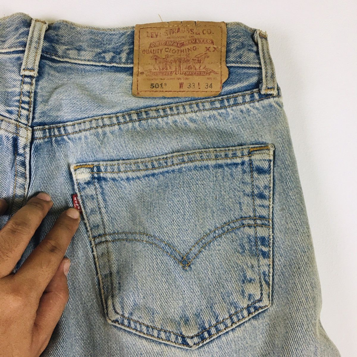 Levi's Vintage Clothing Vintage y2k Levi’s Jeans Size US 33 - 9 Thumbnail