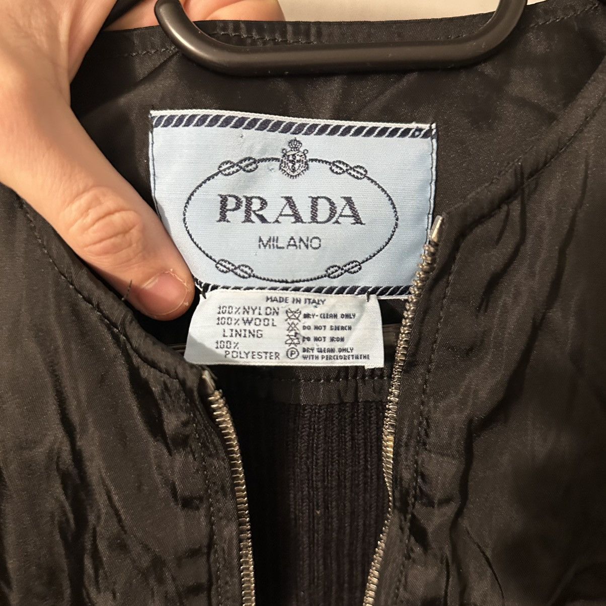 Prada Very rare!!! Vtg runway collection atmn 1994 Prada milano Size M / US 6-8 / IT 42-44 - 8 Thumbnail