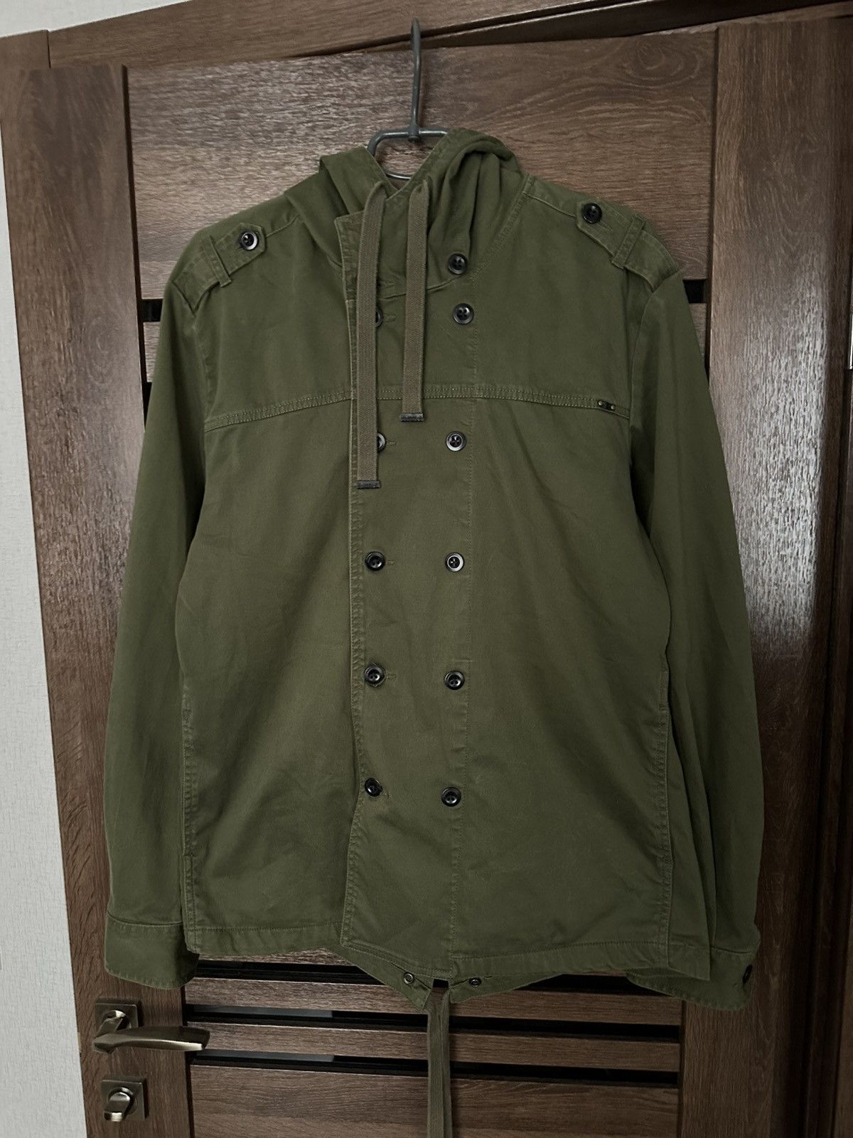 Diesel Diesel Double Coat Canvas Military Jacket Size US XXL / EU 58 / 5 - 2 Thumbnail