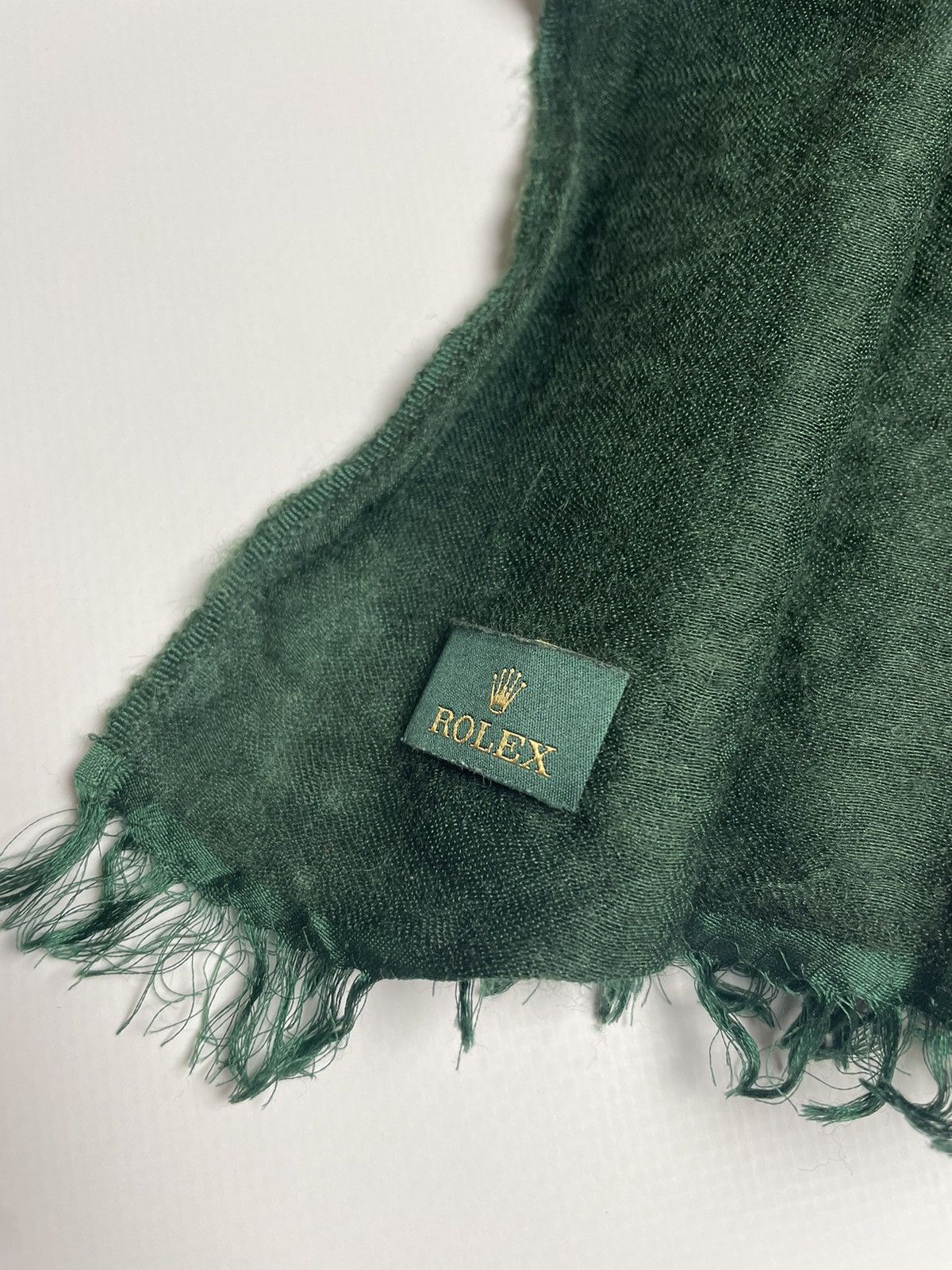 Rolex Rolex Cashmere/Silk Scarf Size ONE SIZE - 2 Thumbnail