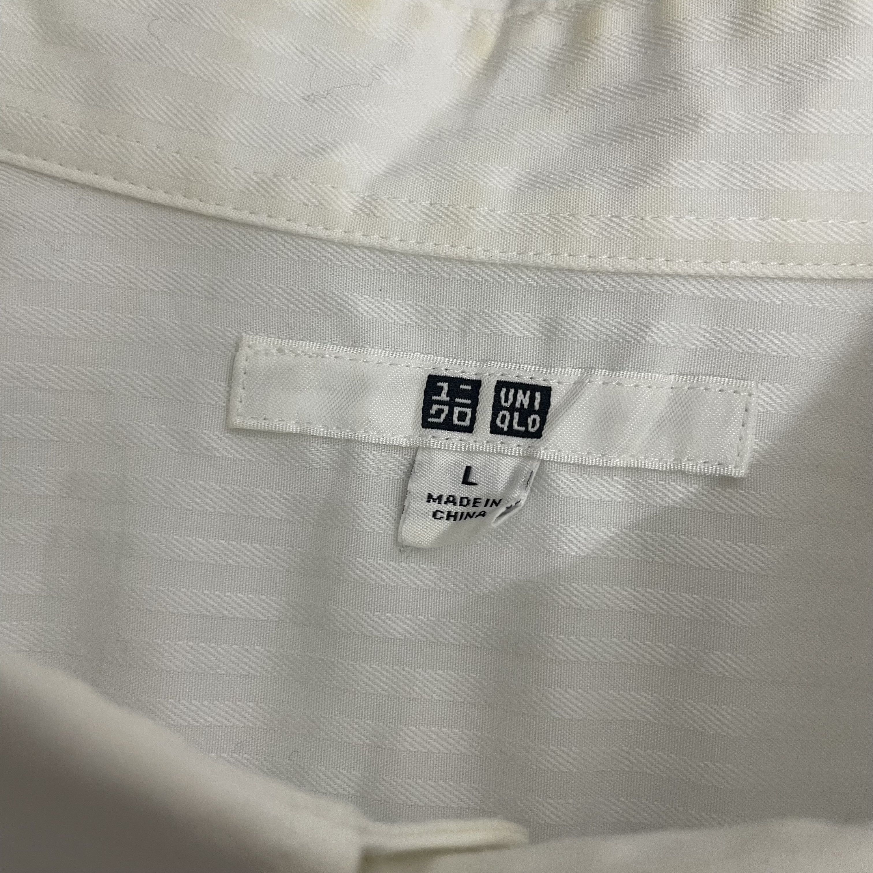 Japanese Brand × Uniqlo UNIQLO OXFORD COLLAR SHIRT Size US L / EU 52-54 / 3 - 4 Thumbnail
