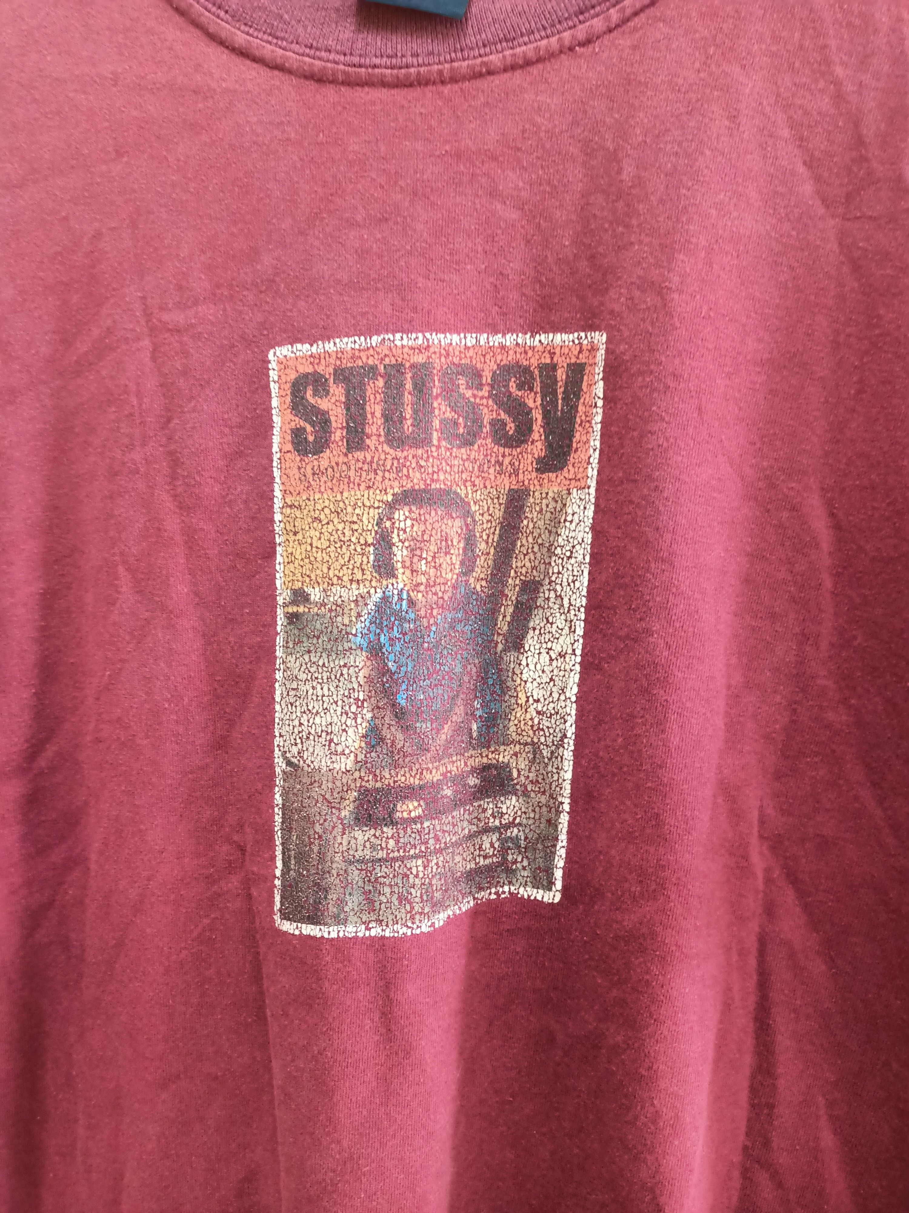 Stussy × Vintage Vintage Stussy t-shirt Made in Australiama Size US S / EU 44-46 / 1 - 2 Thumbnail