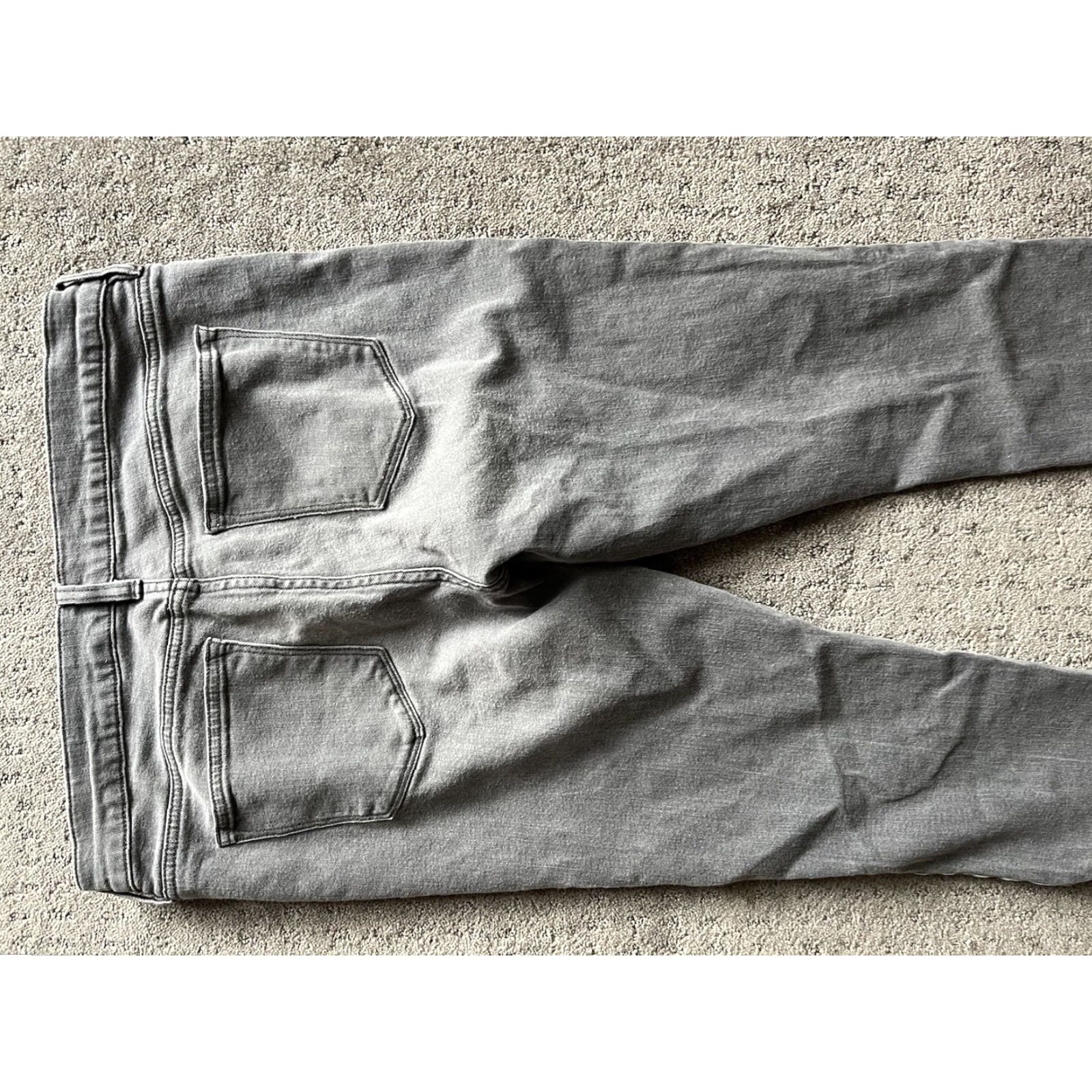 J.Crew J.CREW Women's Skinny Jeans Gray Wash Size 31 28" Inseam Regular Denim Size 24" / US 00 / IT 34 - 4 Thumbnail
