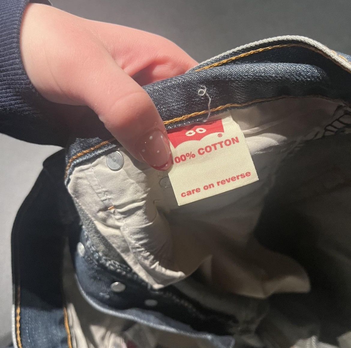 Levi's Vintage Clothing 1990s Levis 501 1960s Reproduction Selvedge Denim Size US 30 / EU 46 - 5 Thumbnail