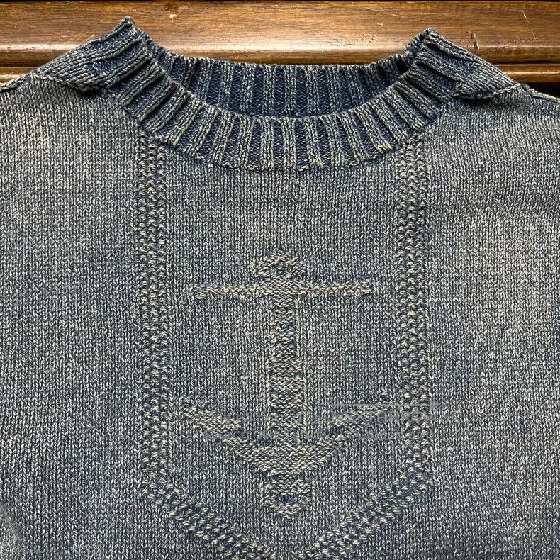 RRL Ralph Lauren RRL Ralph Lauren Navigators Deck Sailor Blue Dye Distresse Size US S / EU 44-46 / 1 - 4 Thumbnail