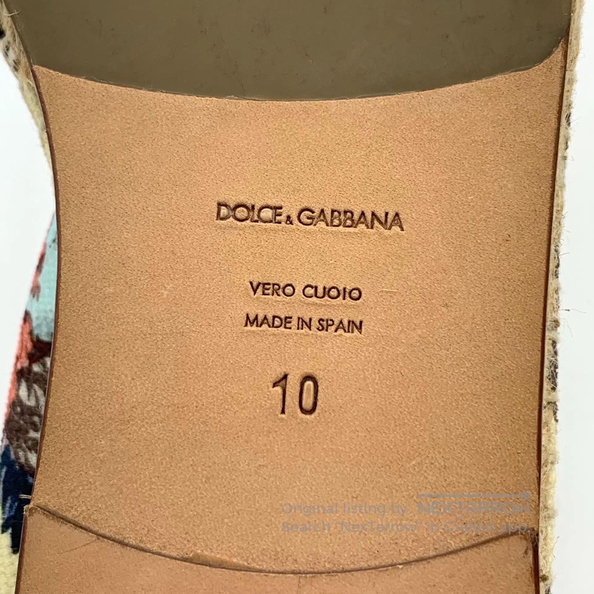 Dolce & Gabbana Dolce Gabbana Multicolor floral bird print casual flat fis Size US 7 / EU 40 - 6 Thumbnail