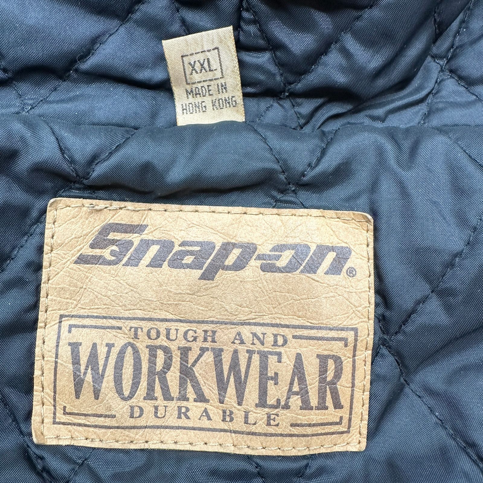 Other 2005 Snap-On Tools Duck Canvas Black Hooded Work Jacket 2XL Size US XXL / EU 58 / 5 - 3 Thumbnail