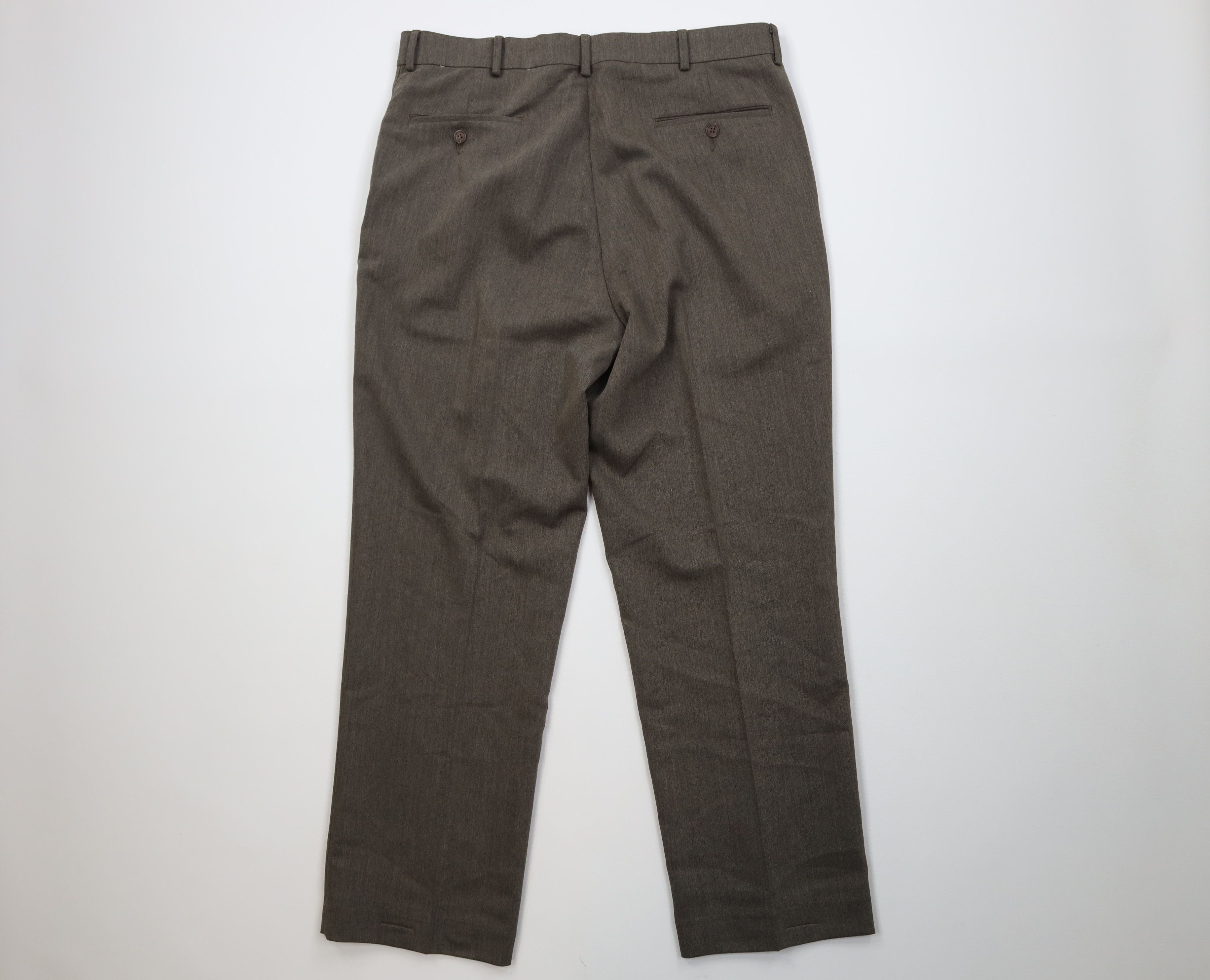 Vintage Deadstock Vintage 90s Streetwear Chino Pants Olive Green Size US 36 / EU 52 - 9 Thumbnail