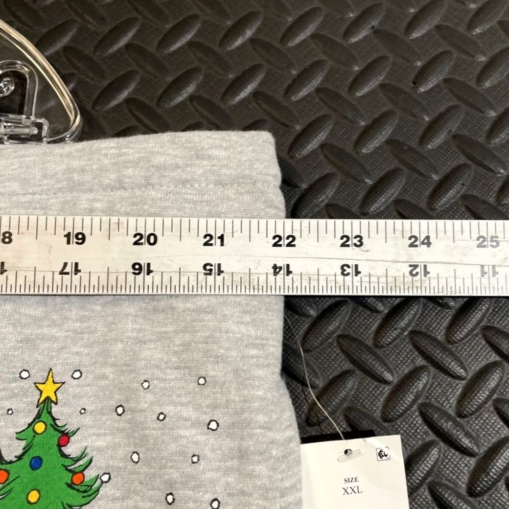 Peanuts Peanuts Snoopy And Friends Christmas Joggers Sweatpants Light Gray Size XXL NWT Size 40" / US 18 - 5 Thumbnail
