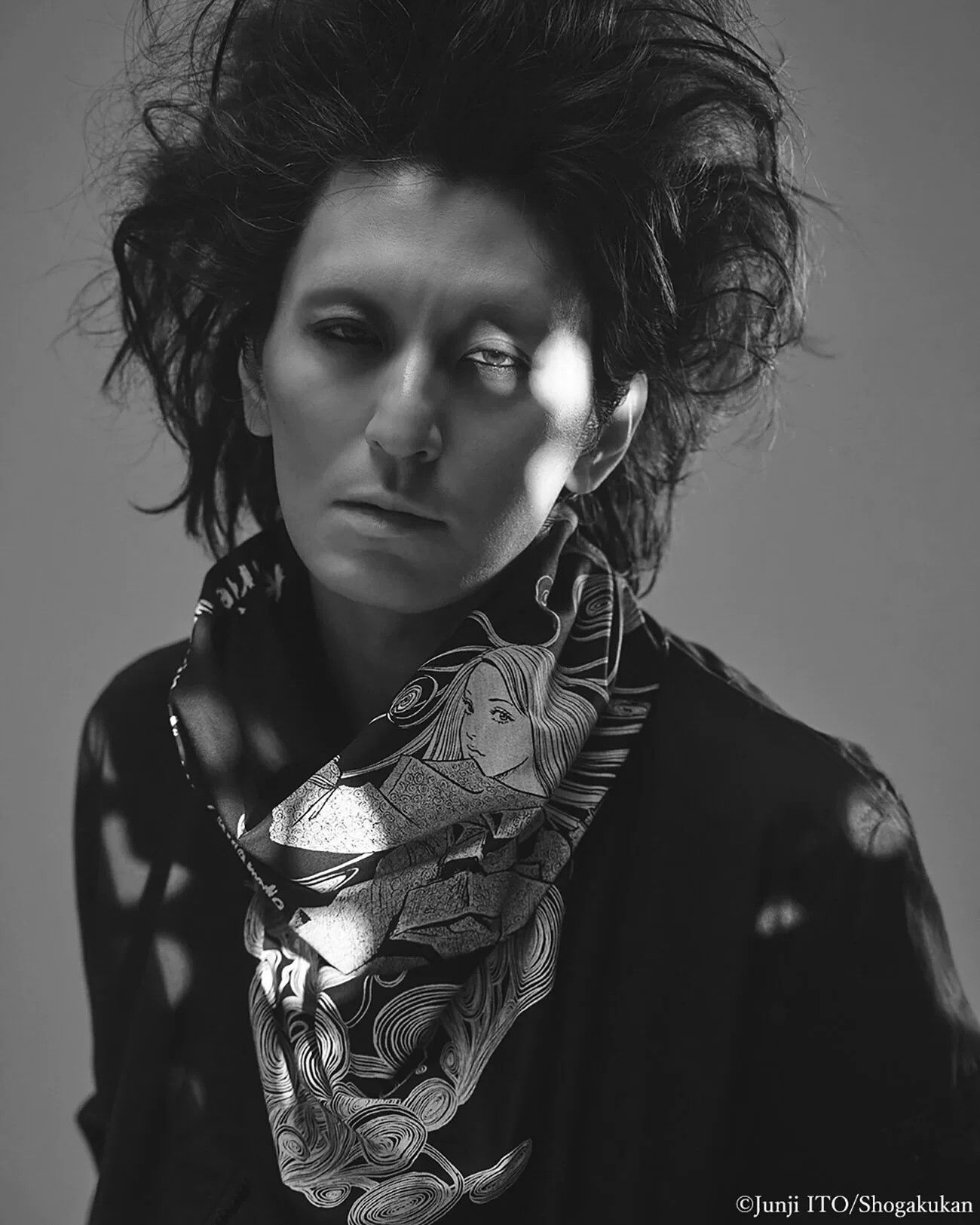 Yohji Yamamoto SYTE Collab Swirl Scarf