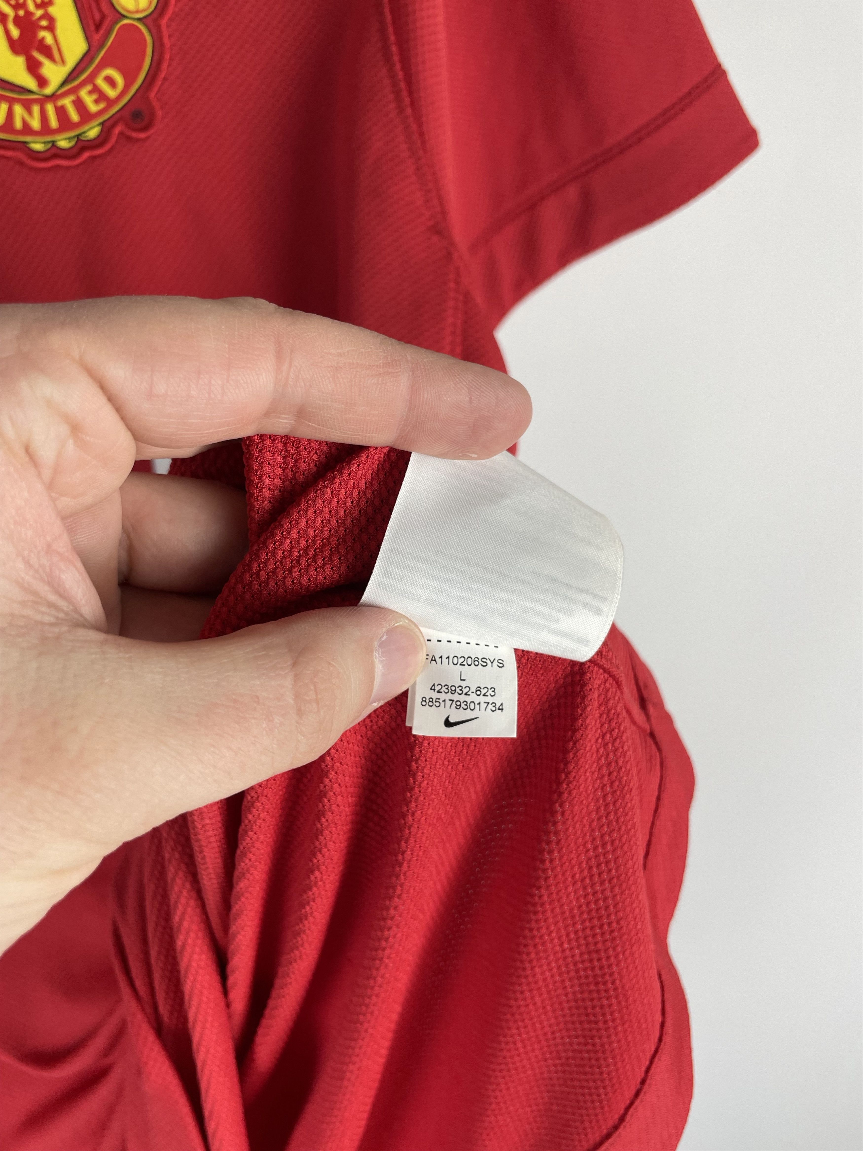 Nike × Vintage Vintage Nike MU Manchester United Soccer Jersey Size US L / EU 52-54 / 3 - 8 Thumbnail
