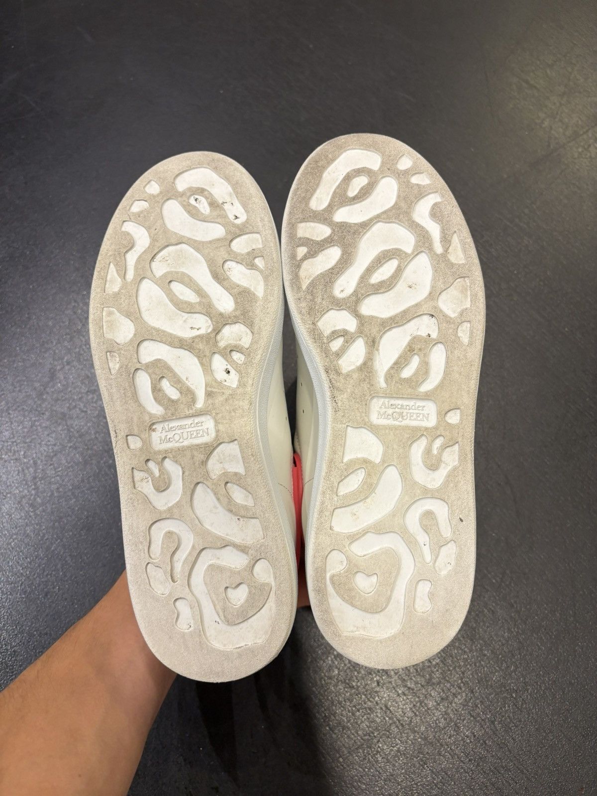 Alexander McQueen Alexander McQueen Pink Silicone Oversized Sneaker Size US 5 / EU 37 - 8 Thumbnail