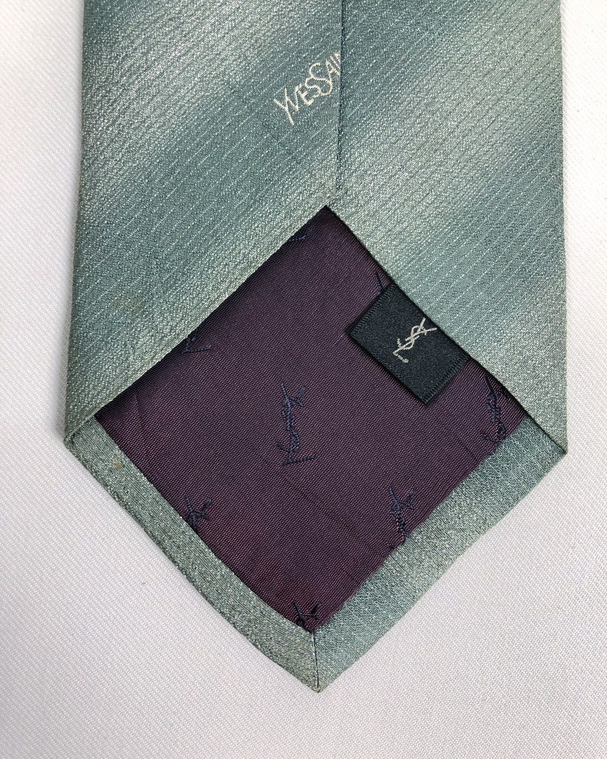 Yves Saint Laurent Rare Vintage Yves Saint Laurent YSL Silk Tie Size ONE SIZE - 6 Thumbnail