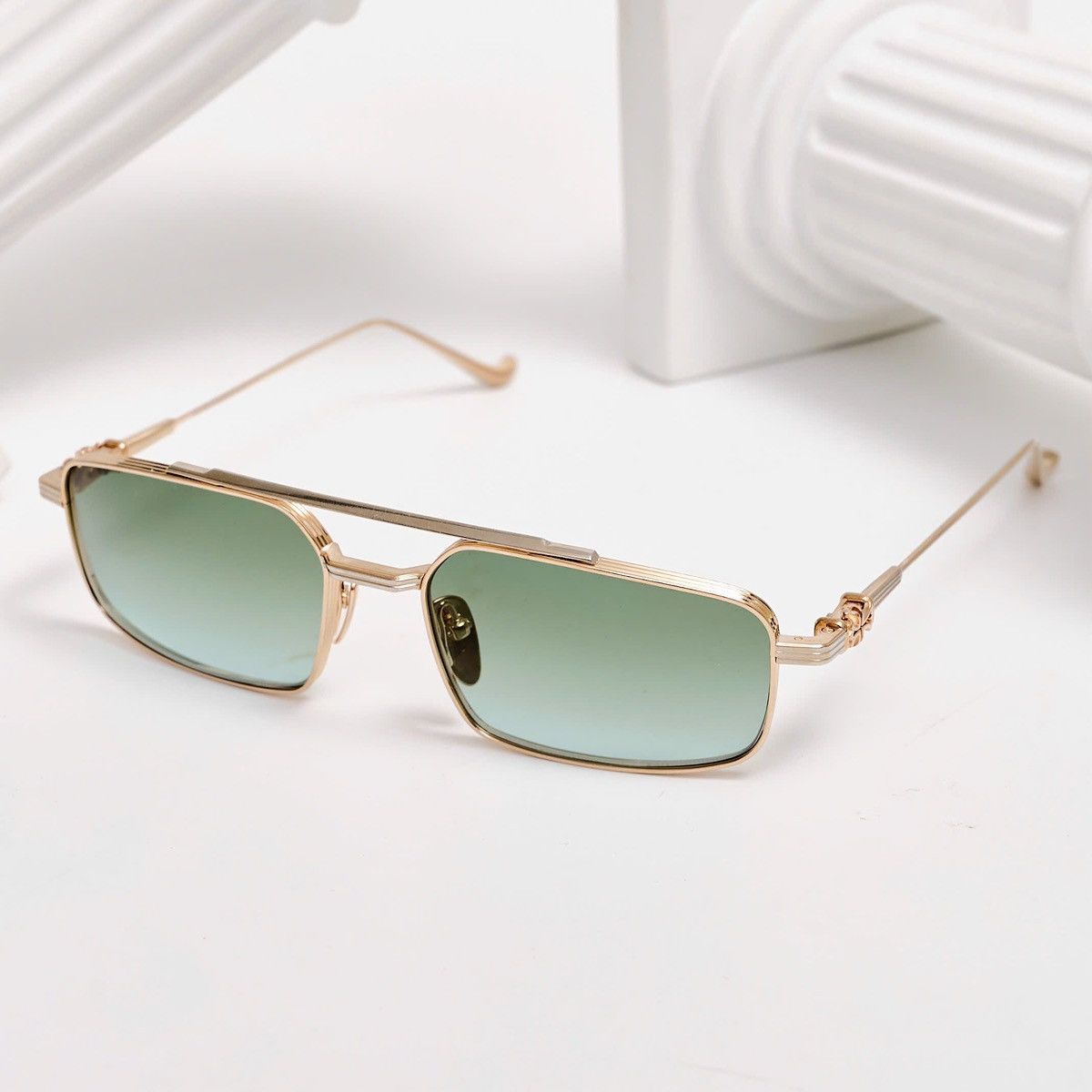 Chrome Hearts CHROME HEARTS LICK'N GOLD PLATED SUNGLASSES Size ONE SIZE - 2 Thumbnail