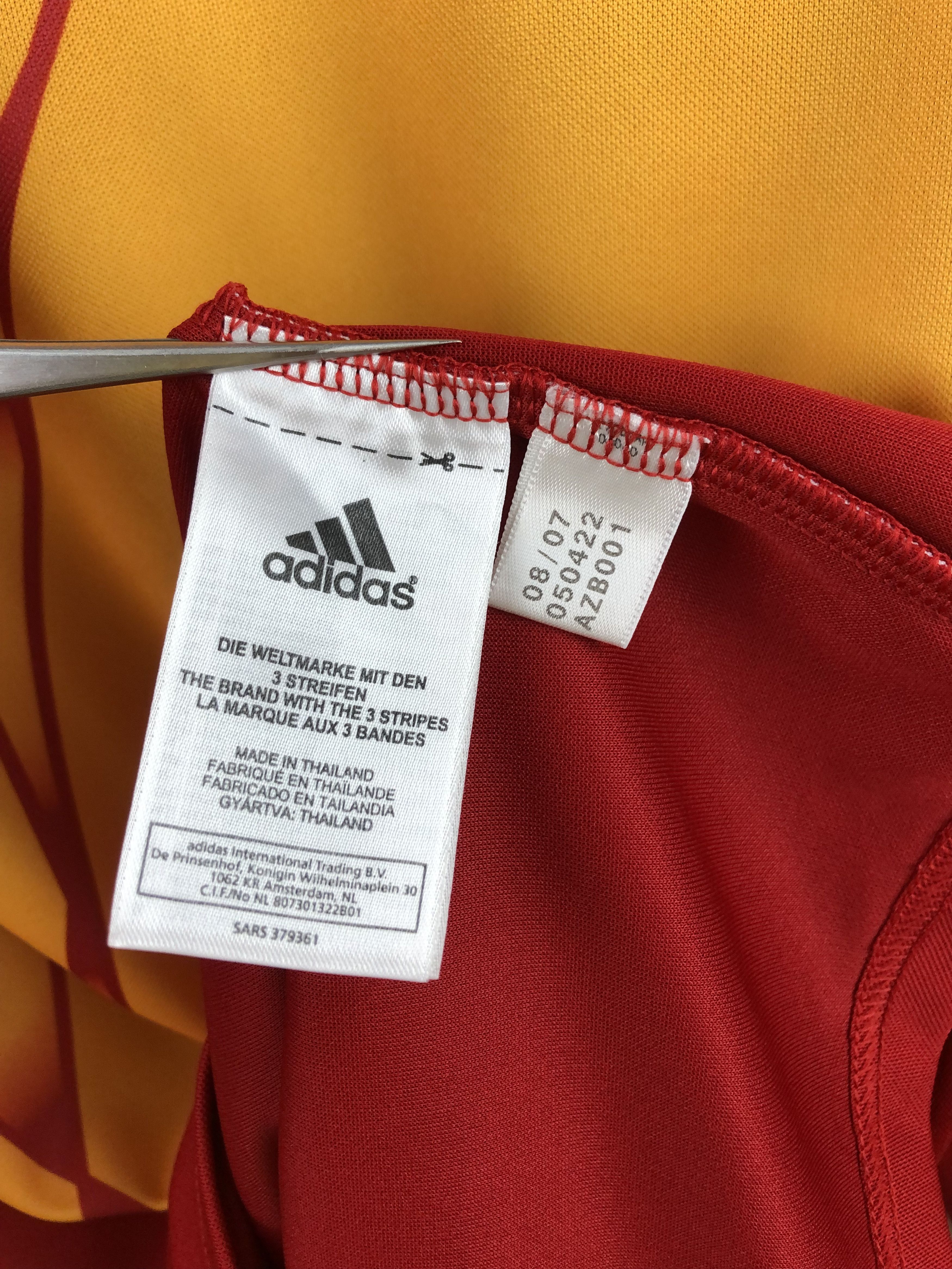 Adidas Vintage Football Goalkeeper Template Shirt Jersey Rare Size US XL / EU 56 / 4 - 10 Thumbnail