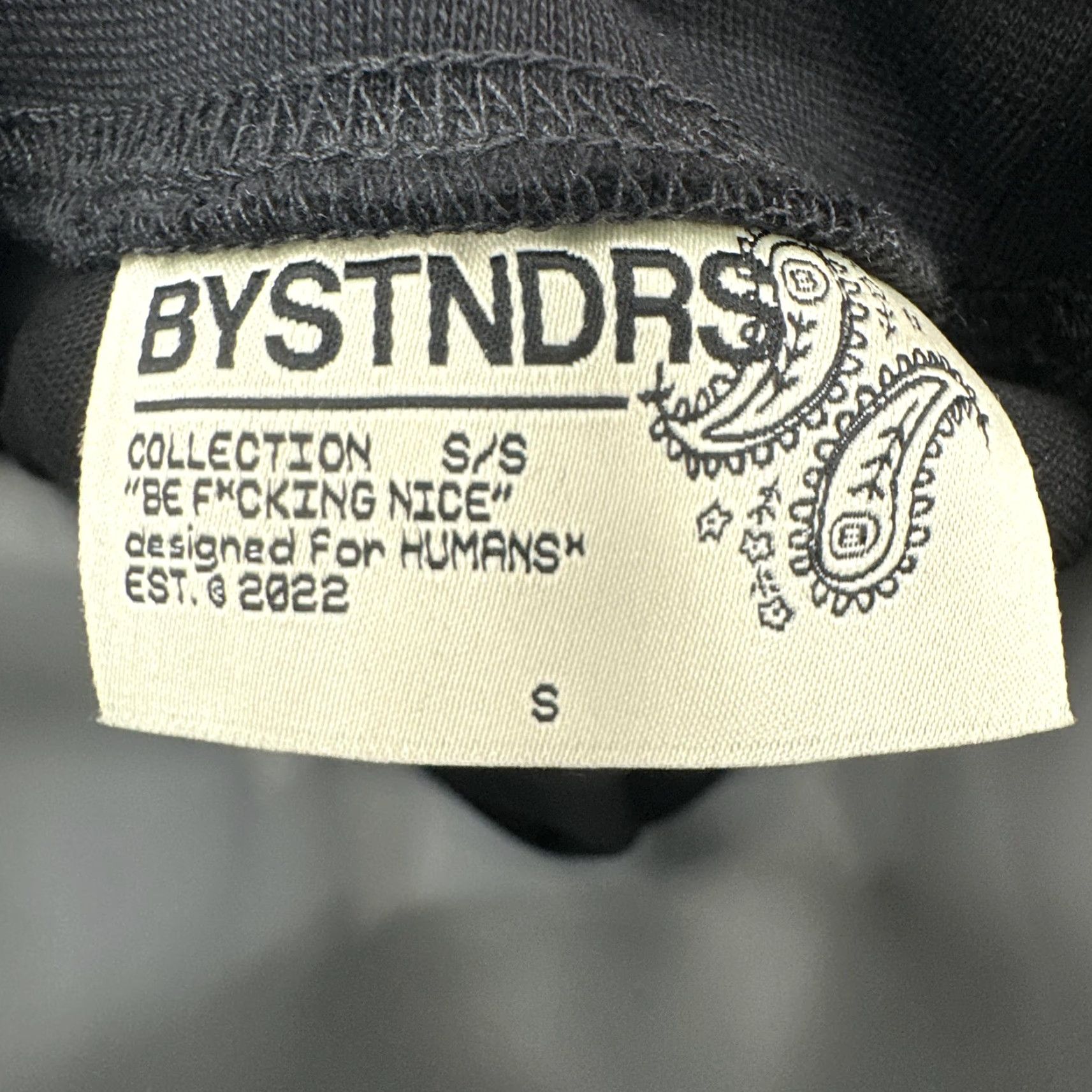 Vintage BYSTNDRS Shirt Mens Small Black Anime Skull Graphic Oversized Streetwear Tee Shirt Size US S / EU 44-46 / 1 - 3 Thumbnail