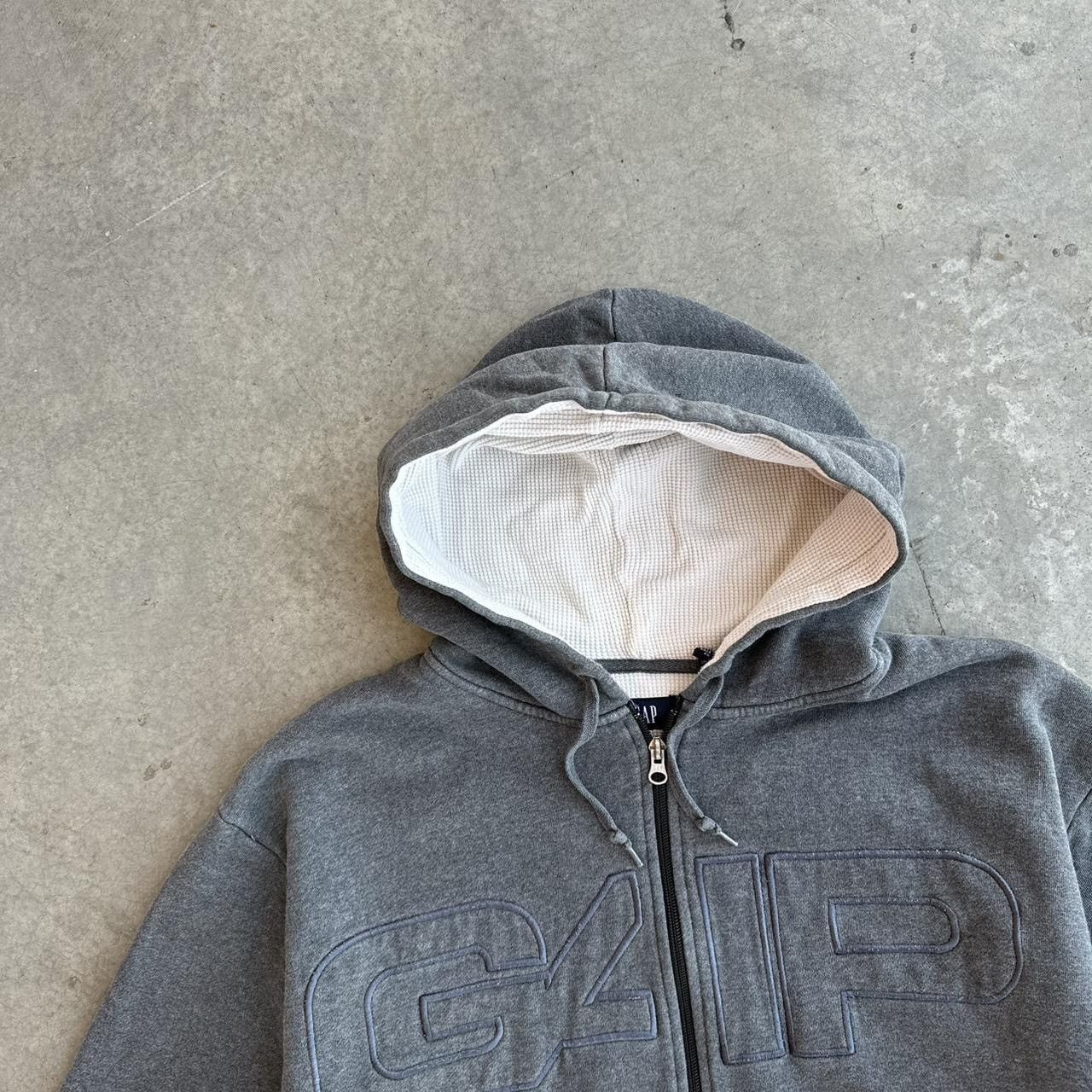 Gap × Vintage Vintage Y2K Gap logo zip sweatshirt Size US XL / EU 56 / 4 - 2 Thumbnail