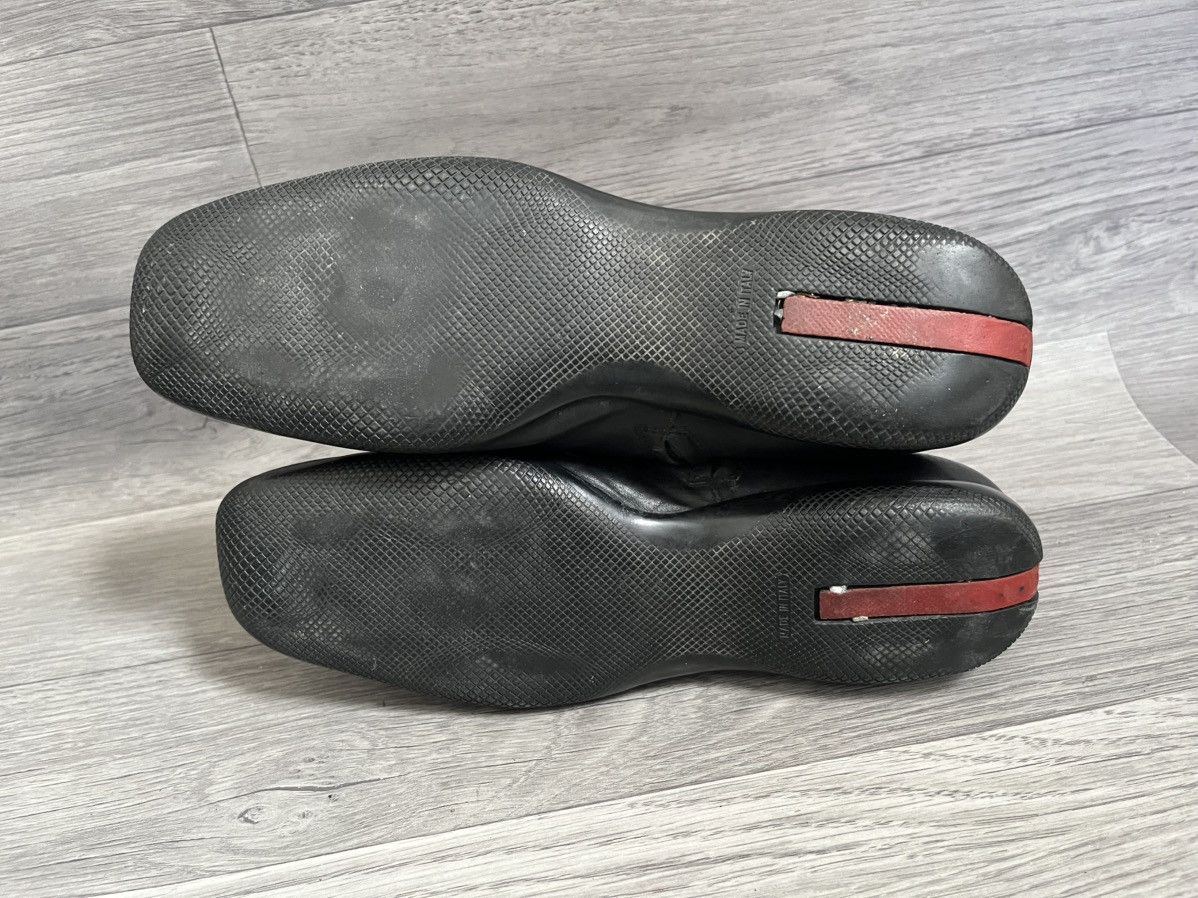 Prada Prada linea rossa chelsea short ankle boots Y2k sz 38 Size US 8 / IT 38 - 9 Thumbnail