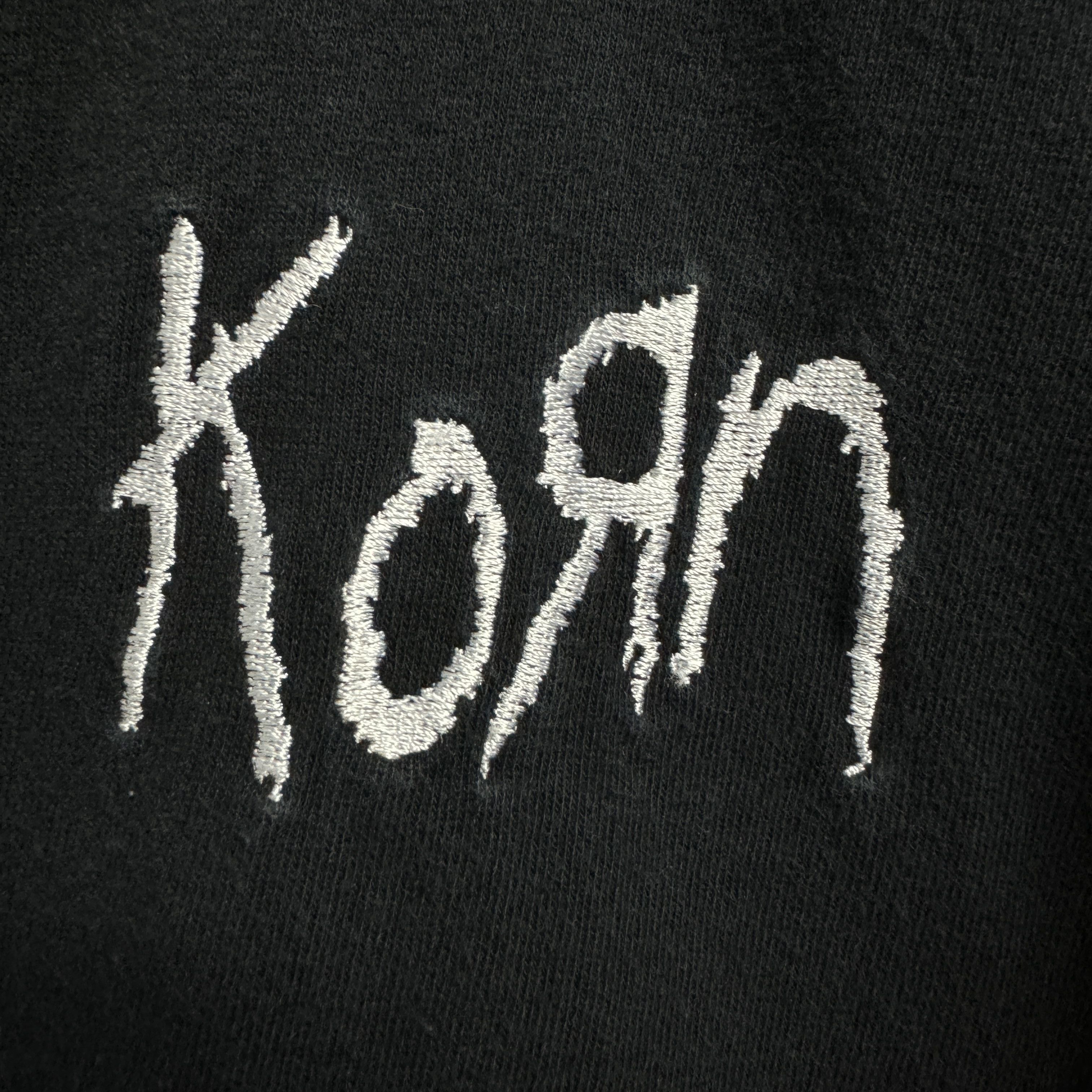 Band Tees × Vintage Vintage 90s Korn Adidas Long Sleeve Size US XL / EU 56 / 4 - 5 Thumbnail