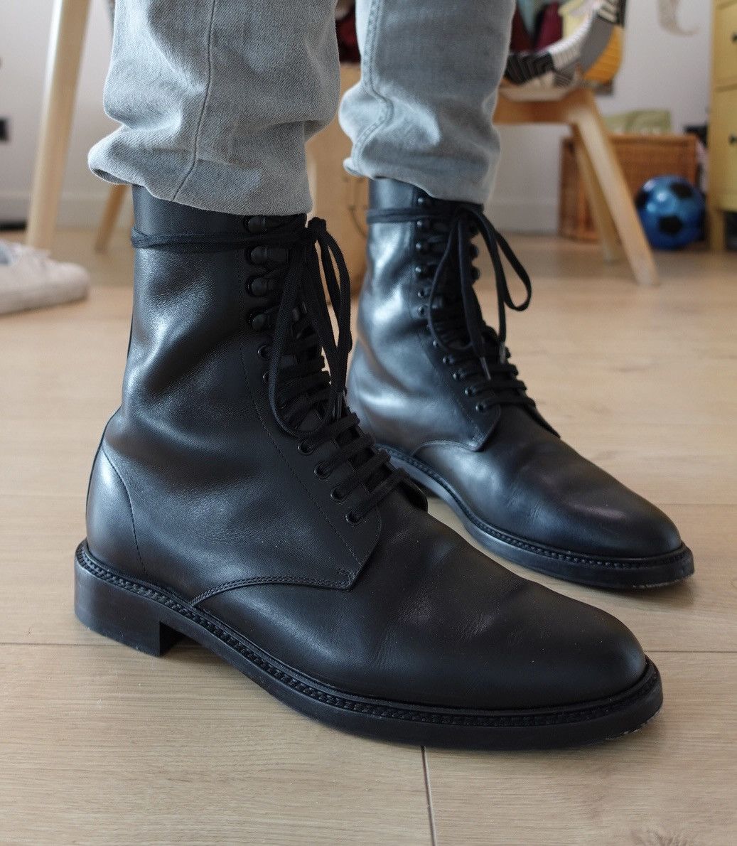 Saint Laurent Paris Saint laurent Army 20 boots by vacarello Size US 9.5 / EU 42-43 - 1 Thumbnail