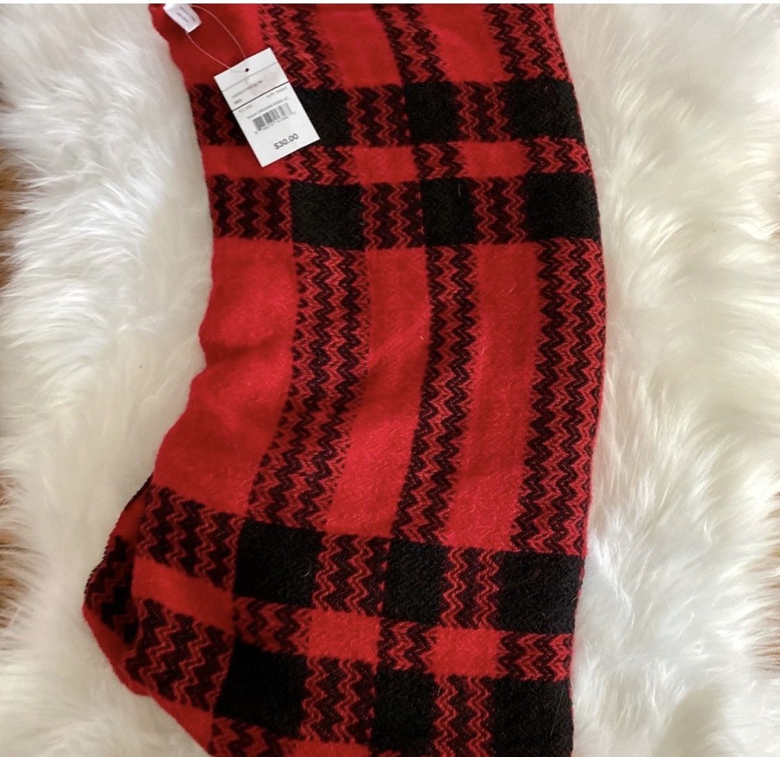 Other SUPER WARM & COZY RED & BLK PRINT SCARF Size ONE SIZE - 5 Thumbnail