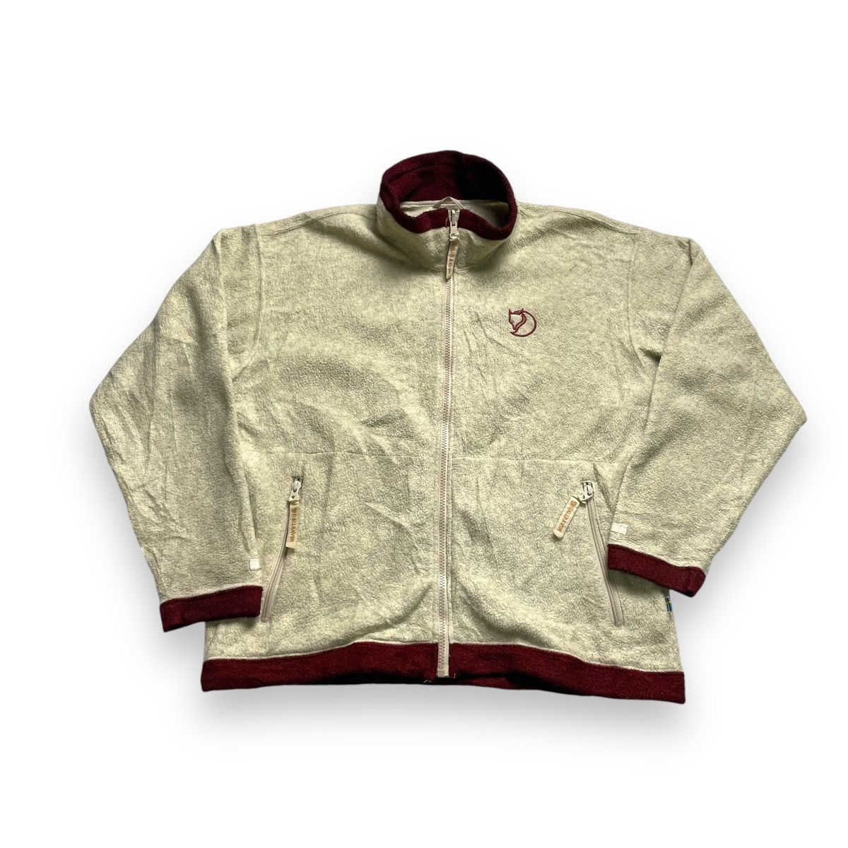 Fjallraven × Polartec × Vintage VINTAGE FJALLRAVEN EMBROIDERED LOGO FULL ZIP FLEECE JACKET Size US L / EU 52-54 / 3 - 1 Thumbnail
