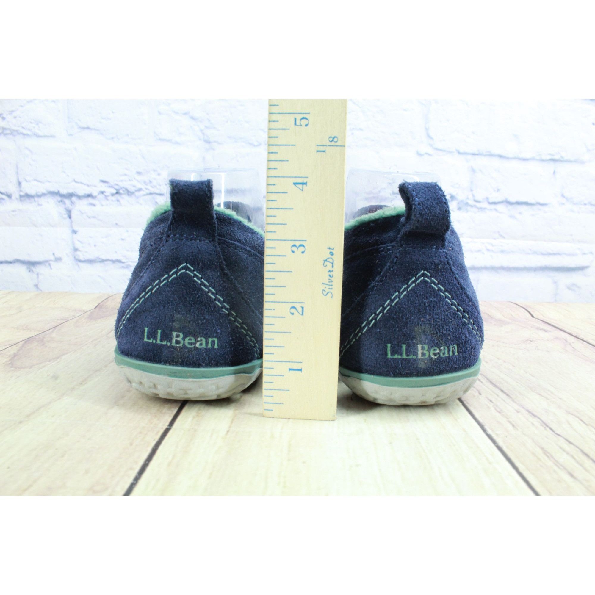 L.L. Bean LL Bean Women's Mountain Slippers Moccasin Suede Size US 10 / IT 40 - 6 Thumbnail