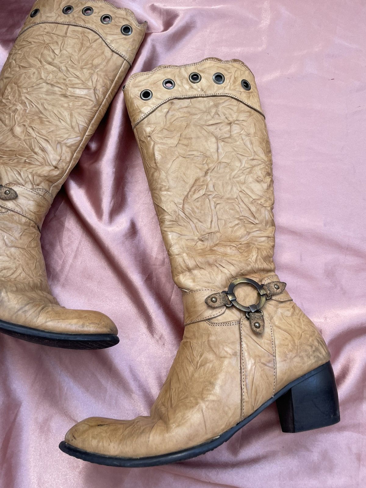 Vintage y2k boots leather Size US 7.5 / IT 37.5 - 7 Thumbnail