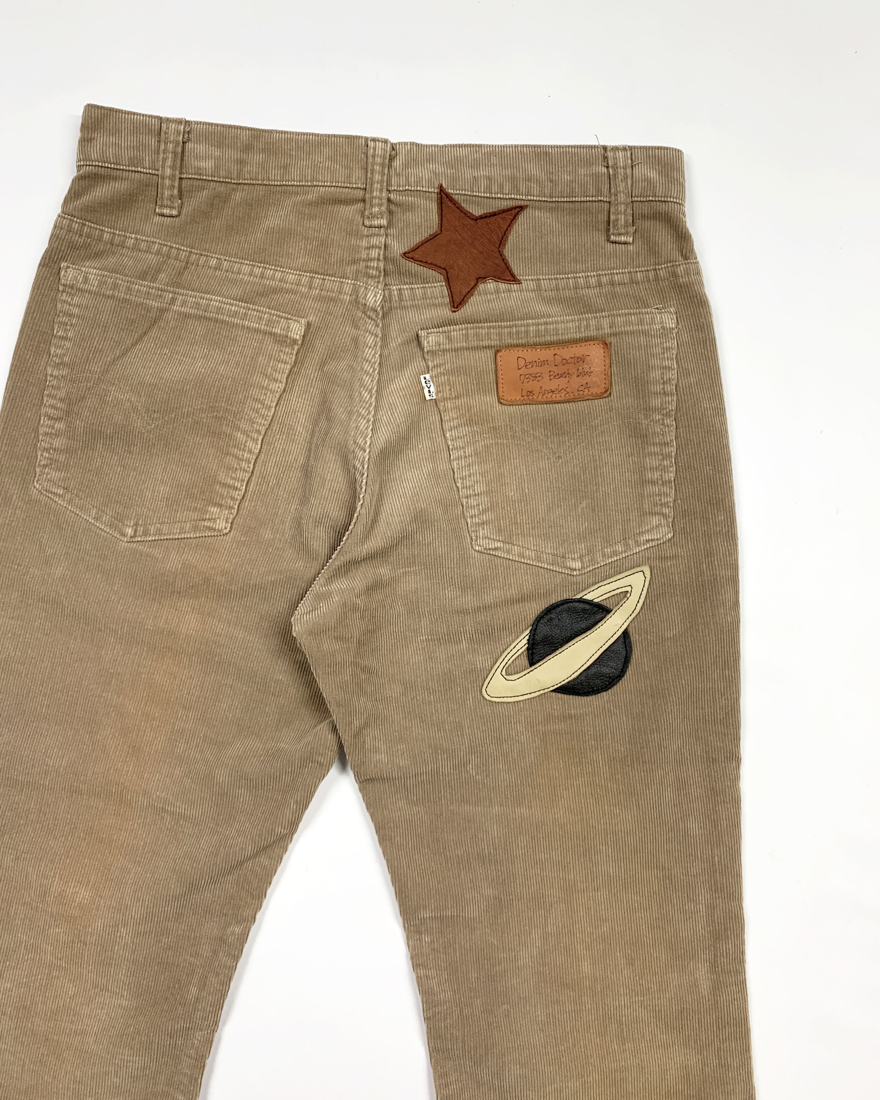 Hollywood Trading Company × Levi's × Vintage 70s Levis Corduroy (Customized by Denim Doctors) Size US 31 - 9 Thumbnail