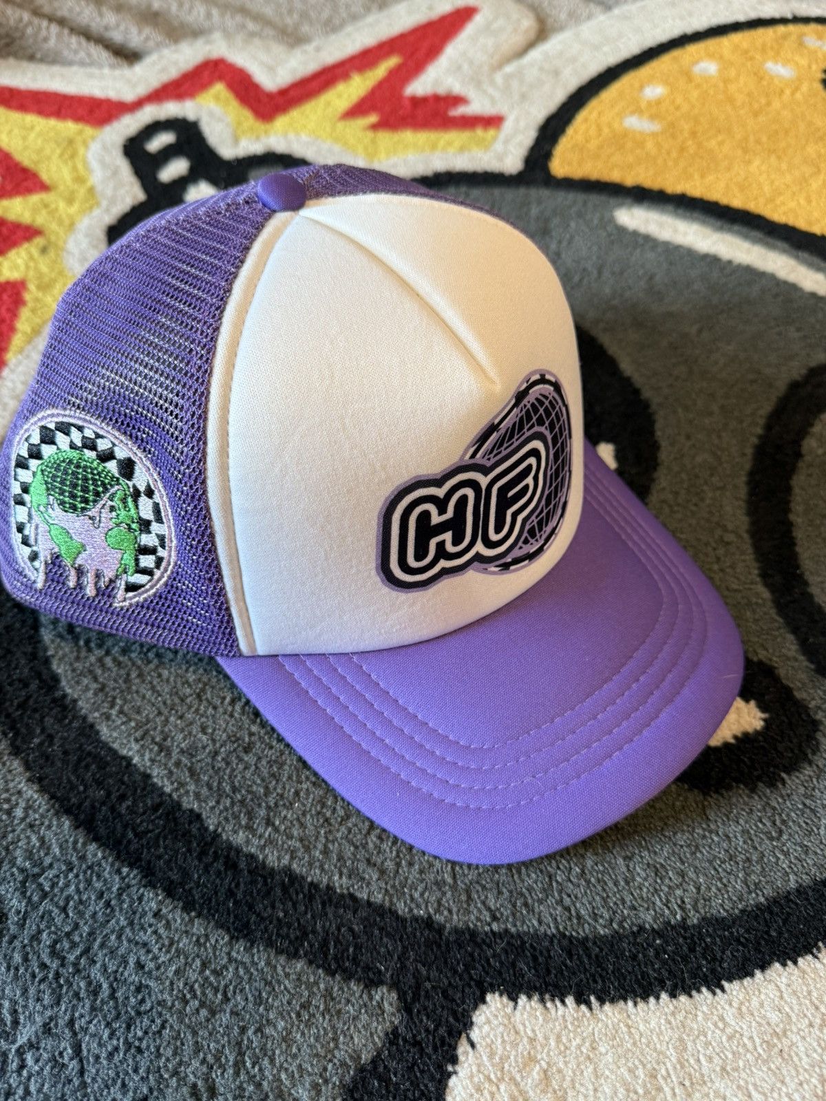 Homme + Femme La Homme Femme Purple Trucker Size ONE SIZE - 2 Thumbnail