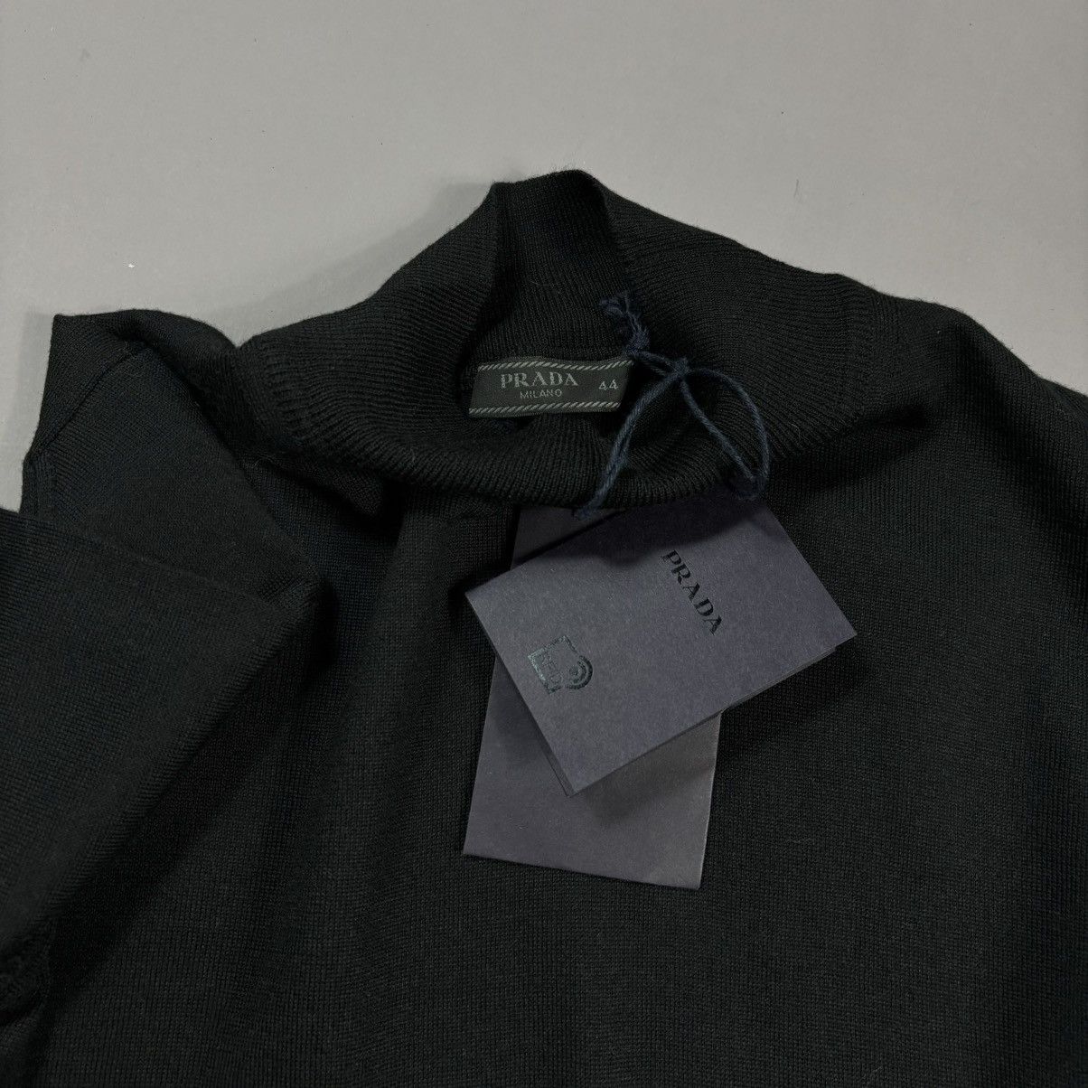 Prada Prada Ss22 - High Neck Wool Sweater Size S / US 4 / IT 40 - 4 Thumbnail