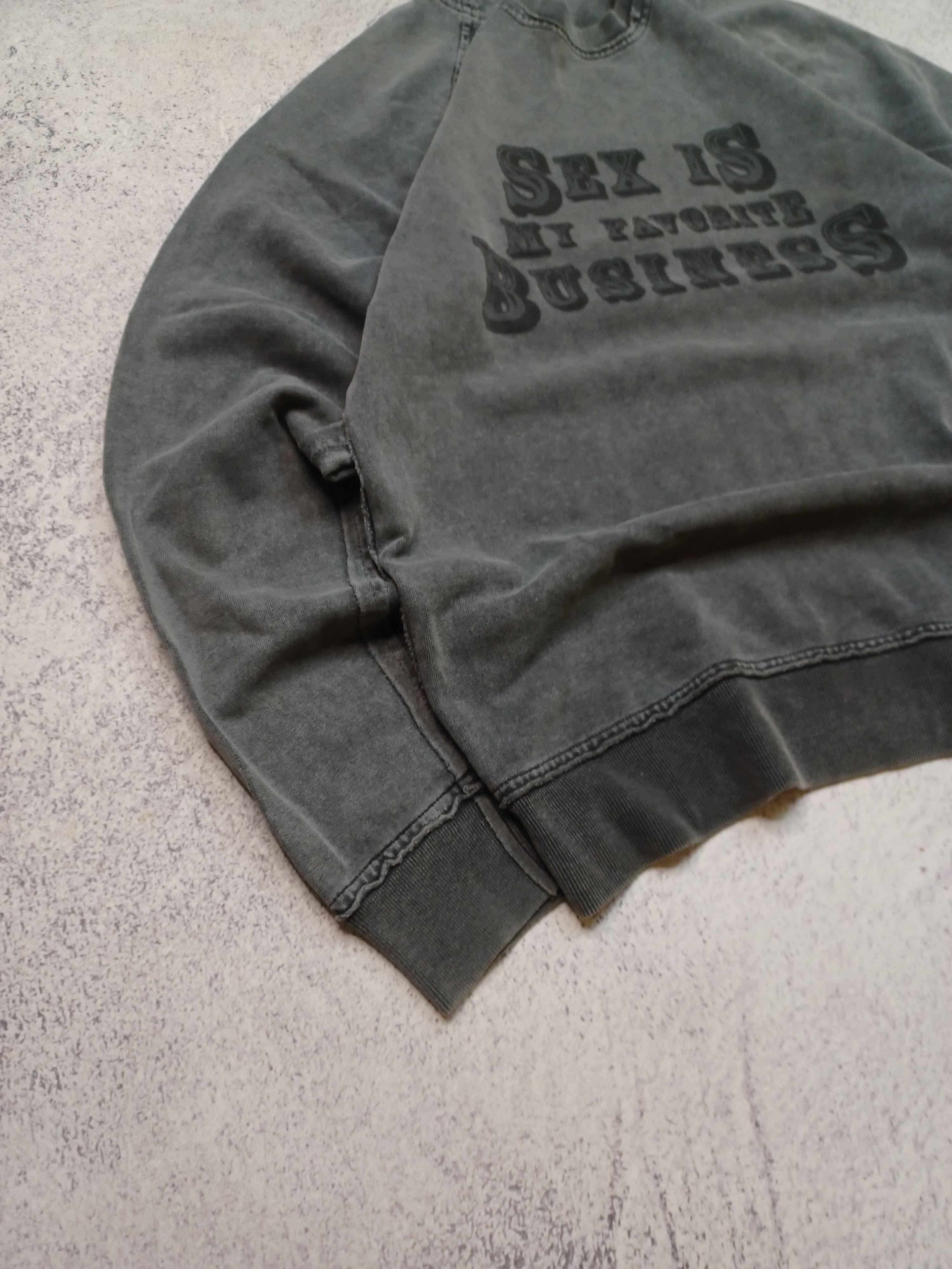 Dolce & Gabbana Dolce & Gabbana Statement Sweatshirt – Washed Black Size US M / EU 48-50 / 2 - 4 Thumbnail