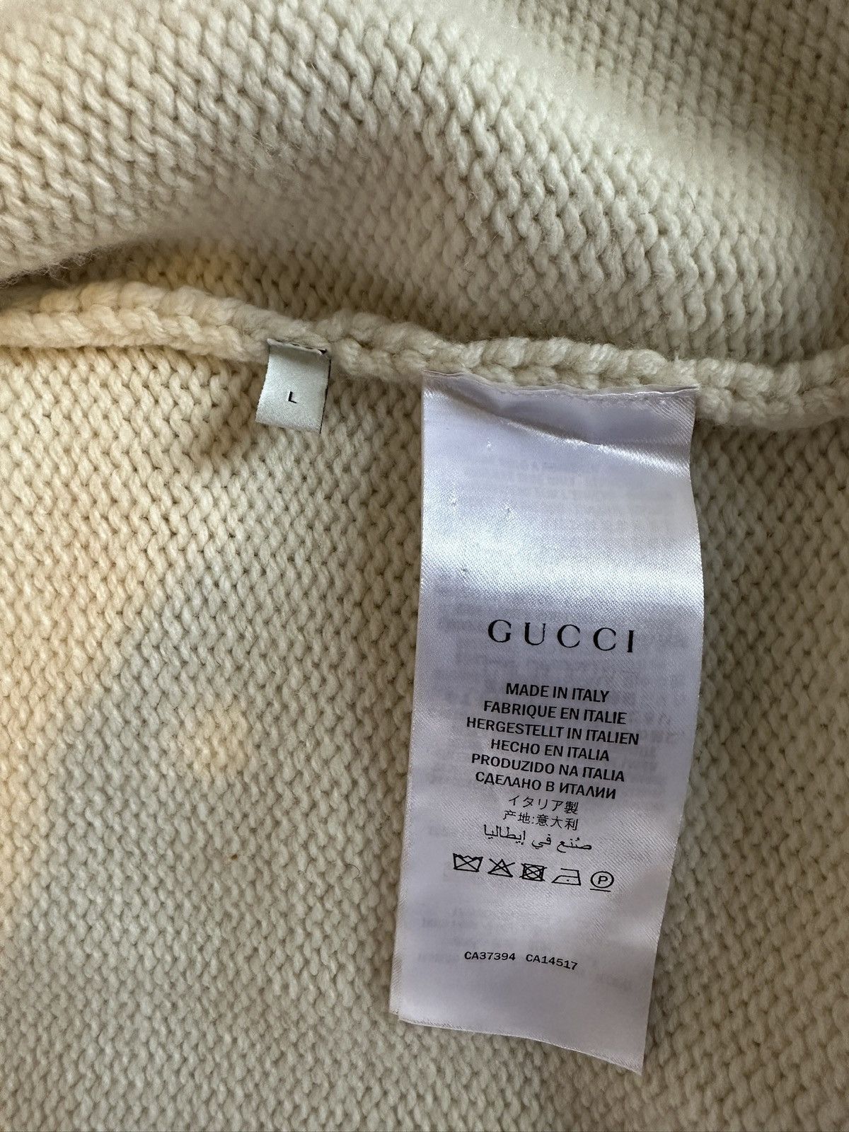 Gucci Far Better Not Varsity Cardigan Size US L / EU 52-54 / 3 - 5 Thumbnail