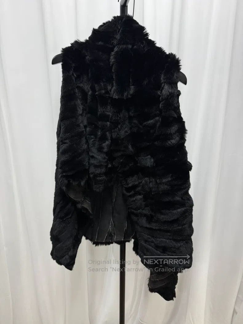 Ann Demeulemeester Ann Demeulemeester Size S sheepskin patchwork vest Size S / US 4 / IT 40 - 6 Thumbnail
