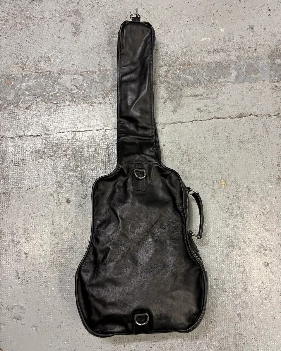 Maison Margiela 2012 Maison Margiela H&M Black Guitar Leather Bag Size ONE SIZE - 1 Thumbnail