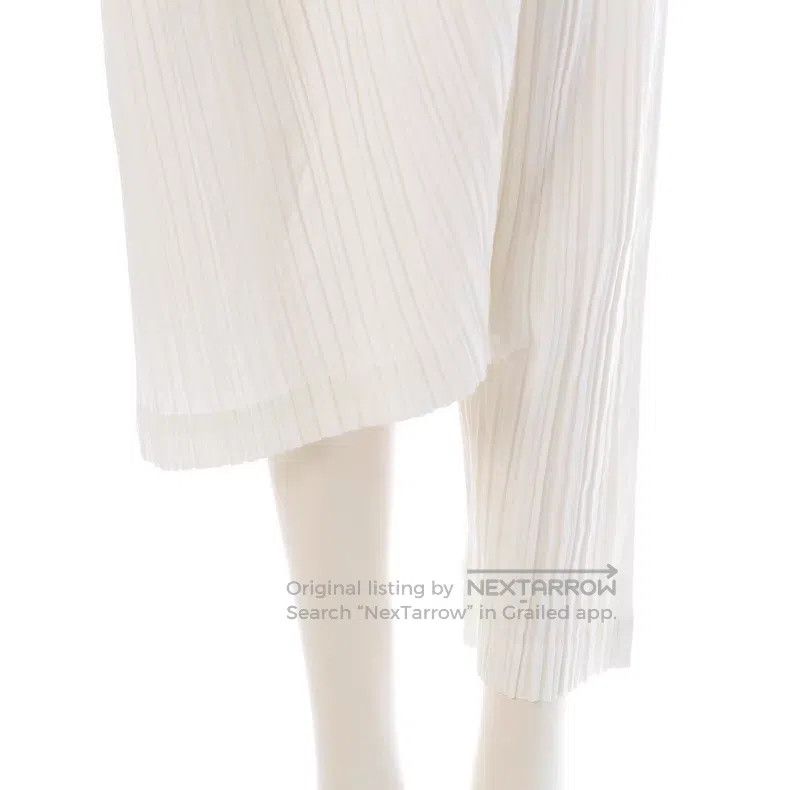 Issey Miyake Issey Miyake Ruched Midi Skirt Size 25" / US 0 / IT 36 - 6 Thumbnail