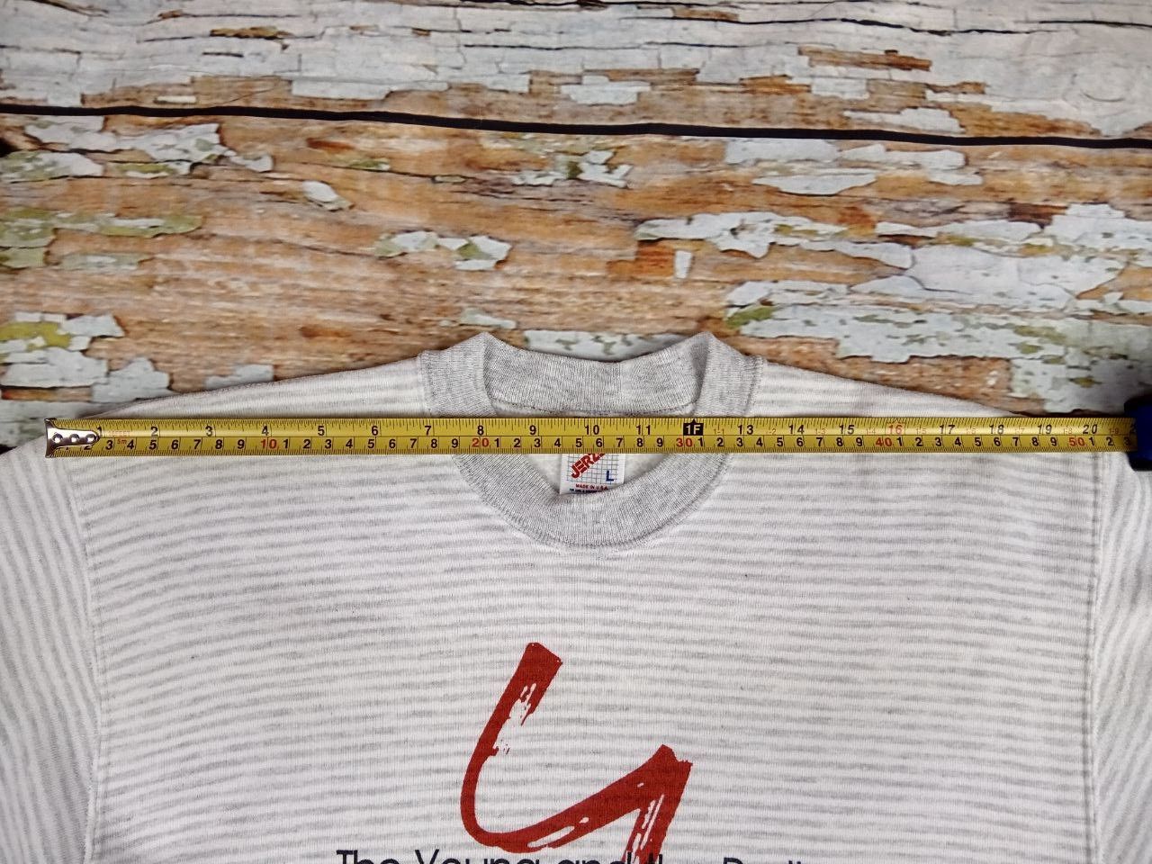 Jerzees Rare Vintage 90s The Young and the Restless Sweatshot Size L / US 10 / IT 46 - 11 Thumbnail
